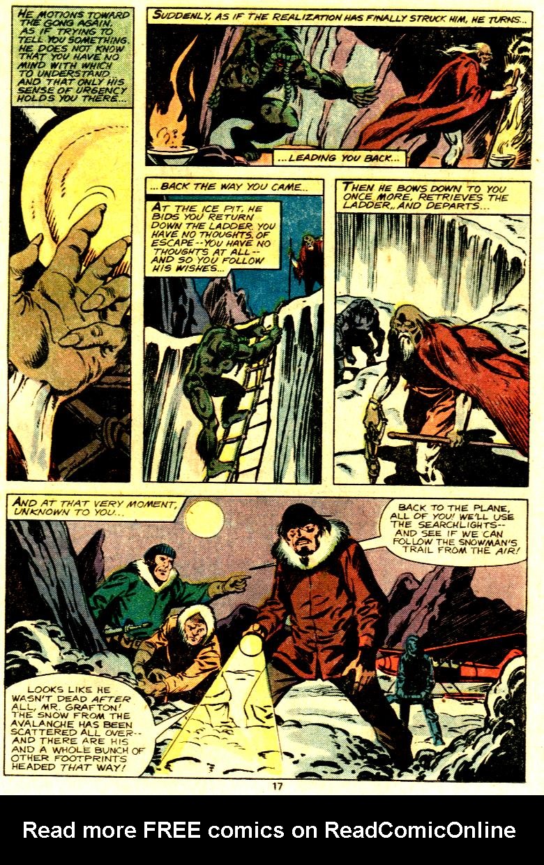 Read online Man-Thing (1979) comic -  Issue #3 - 12