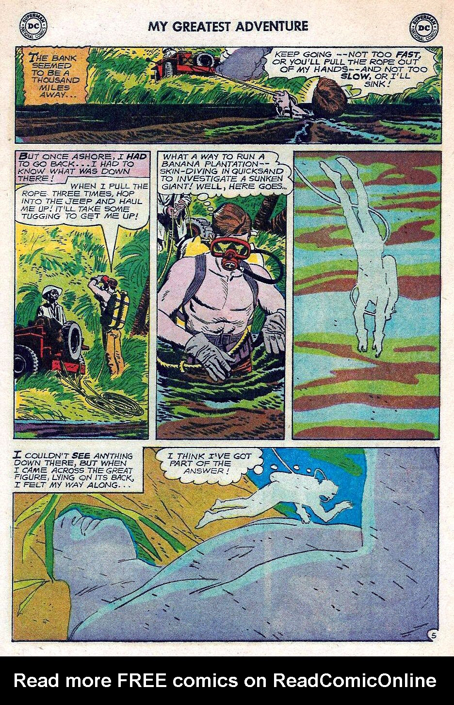 Read online My Greatest Adventure comic -  Issue #85 - 29