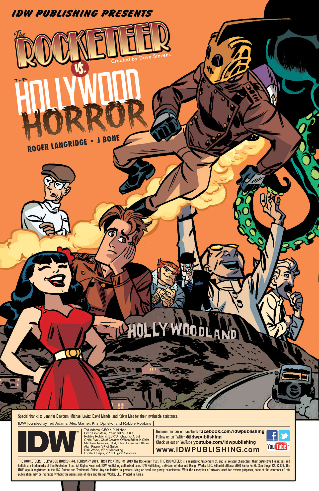 Read online The Rocketeer Hollywood Horror comic Issue 1