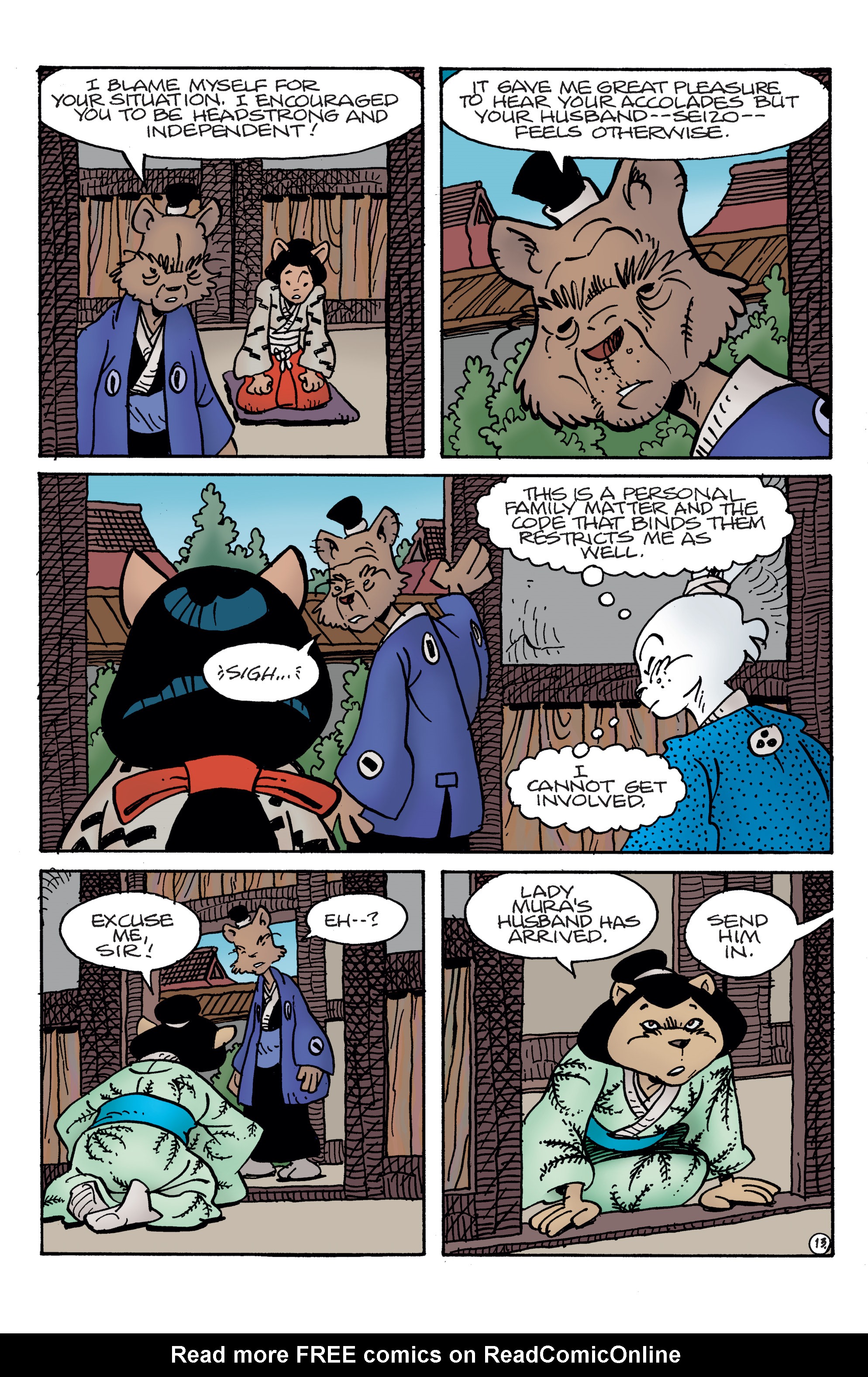 Read online Usagi Yojimbo (2019) comic -  Issue #5 - 15