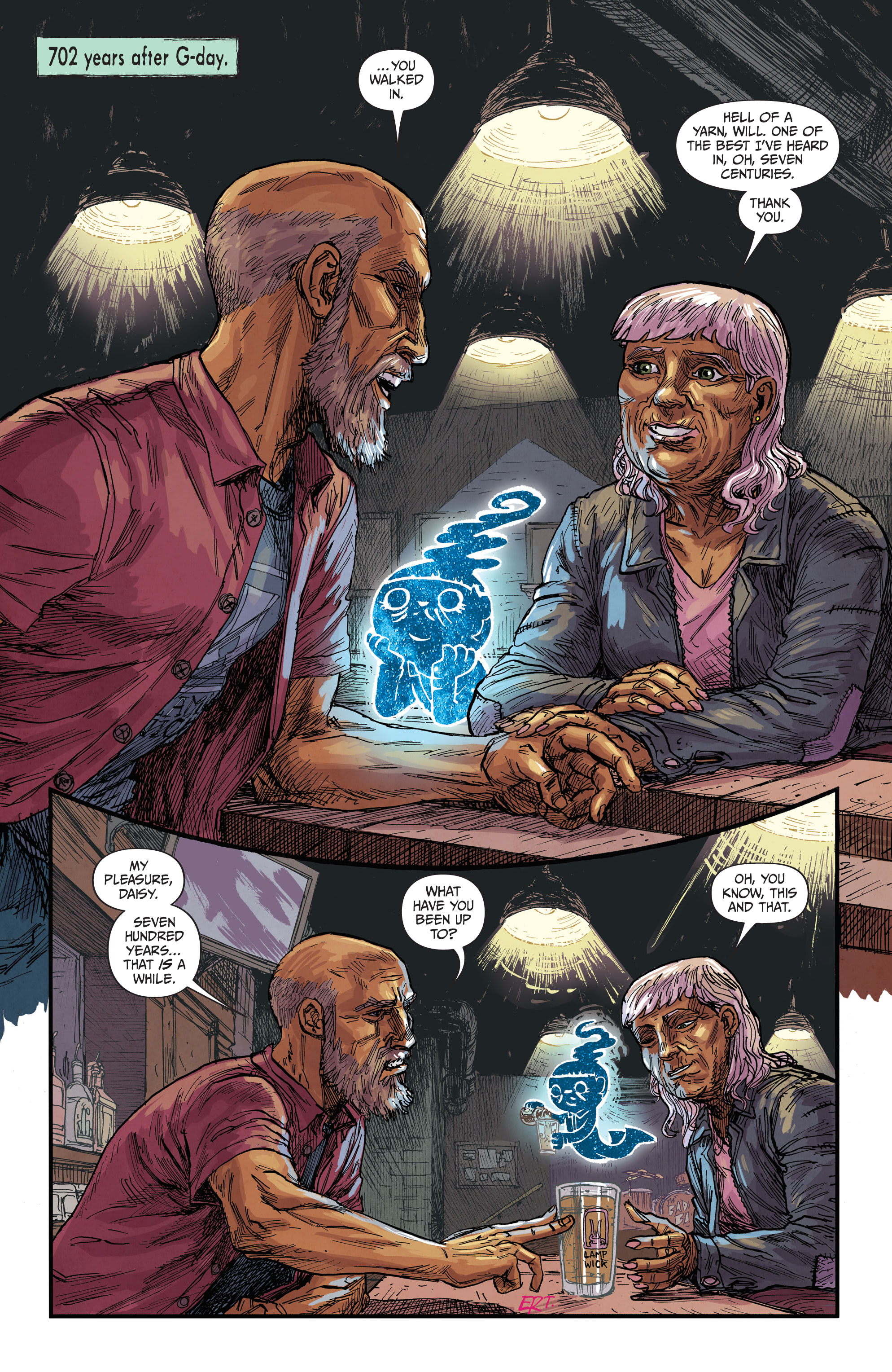 Read online Eight Billion Genies comic -  Issue #8 - 16
