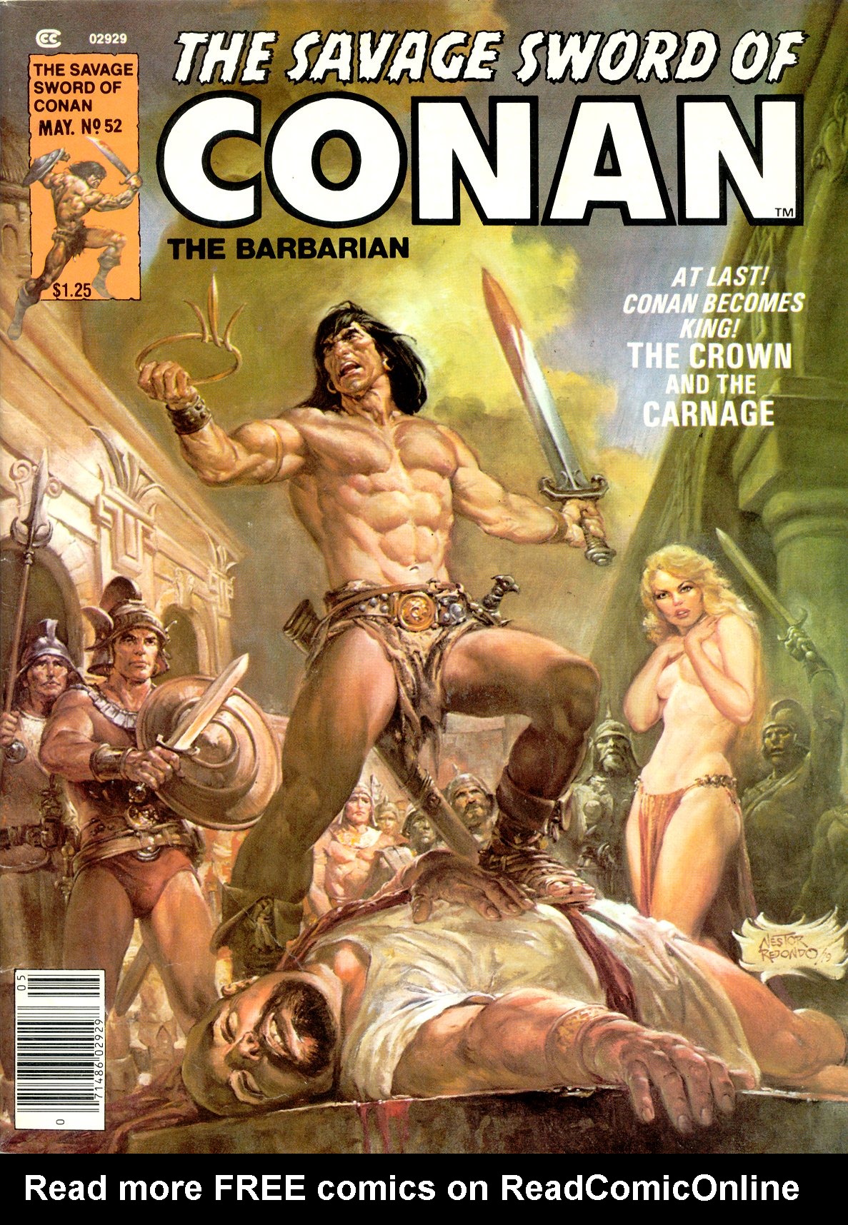 Read online The Savage Sword Of Conan comic -  Issue #52 - 1