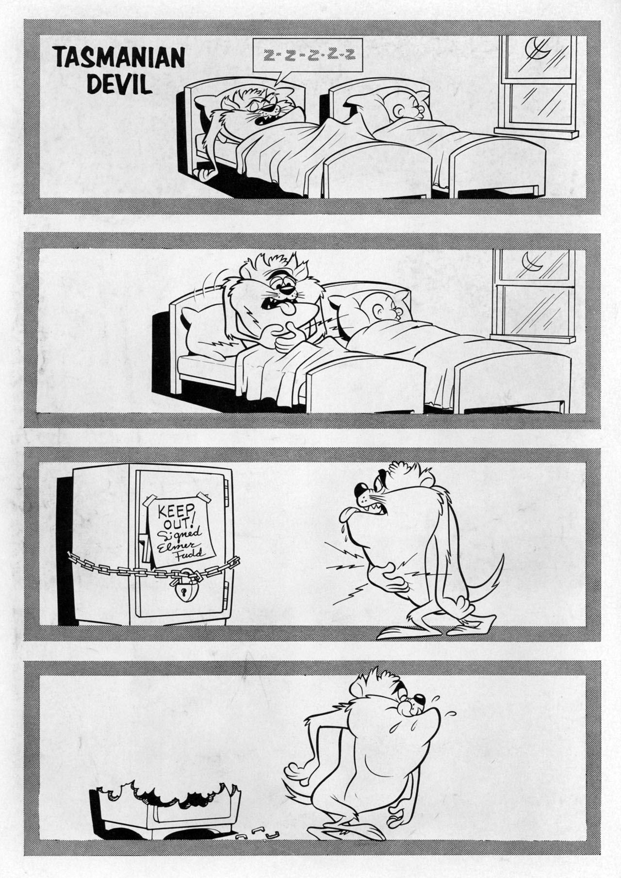 Read online Tasmanian Devil and His Tasty Friends comic -  Issue # Full - 2