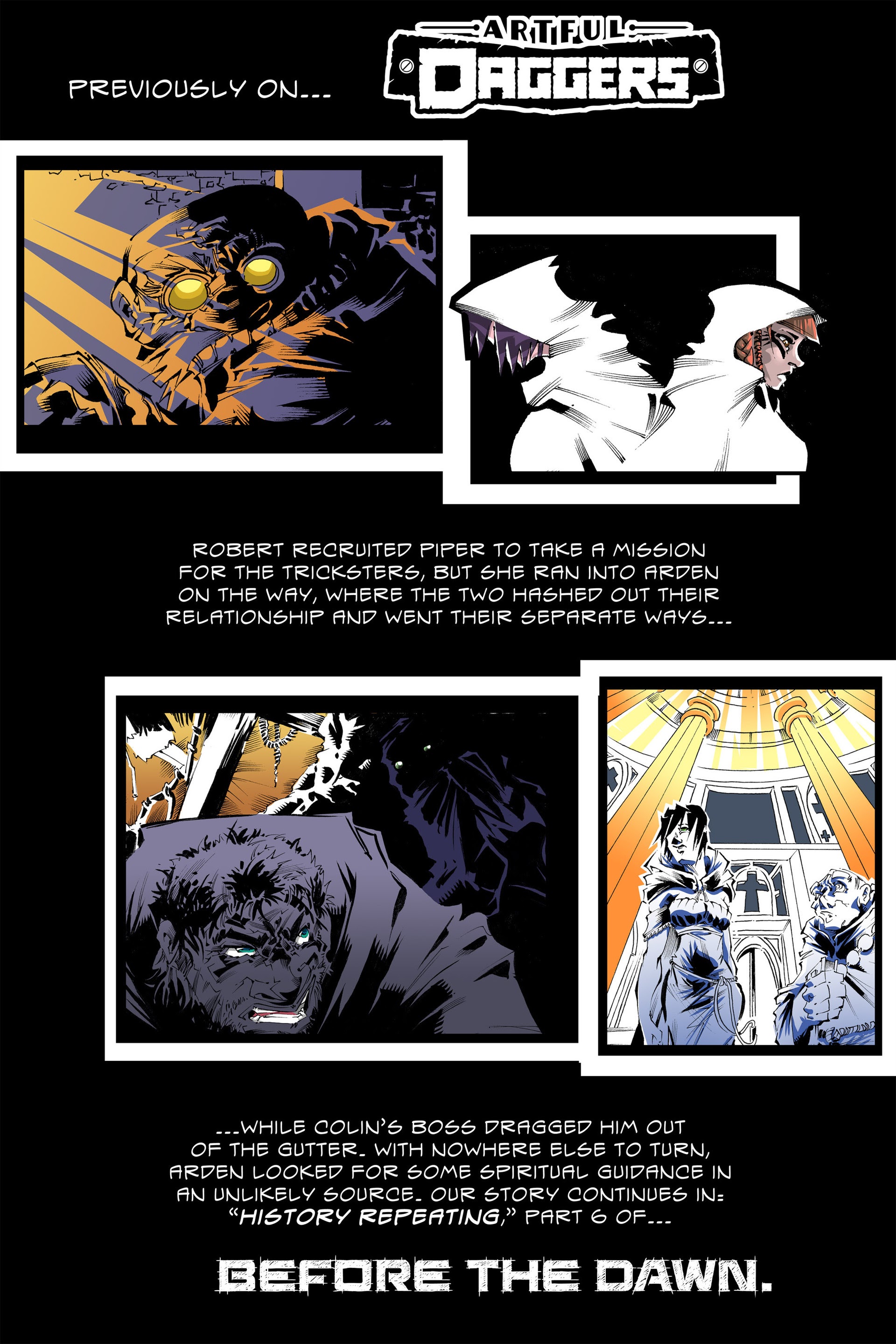 Read online Artful Daggers comic -  Issue #15 - 3