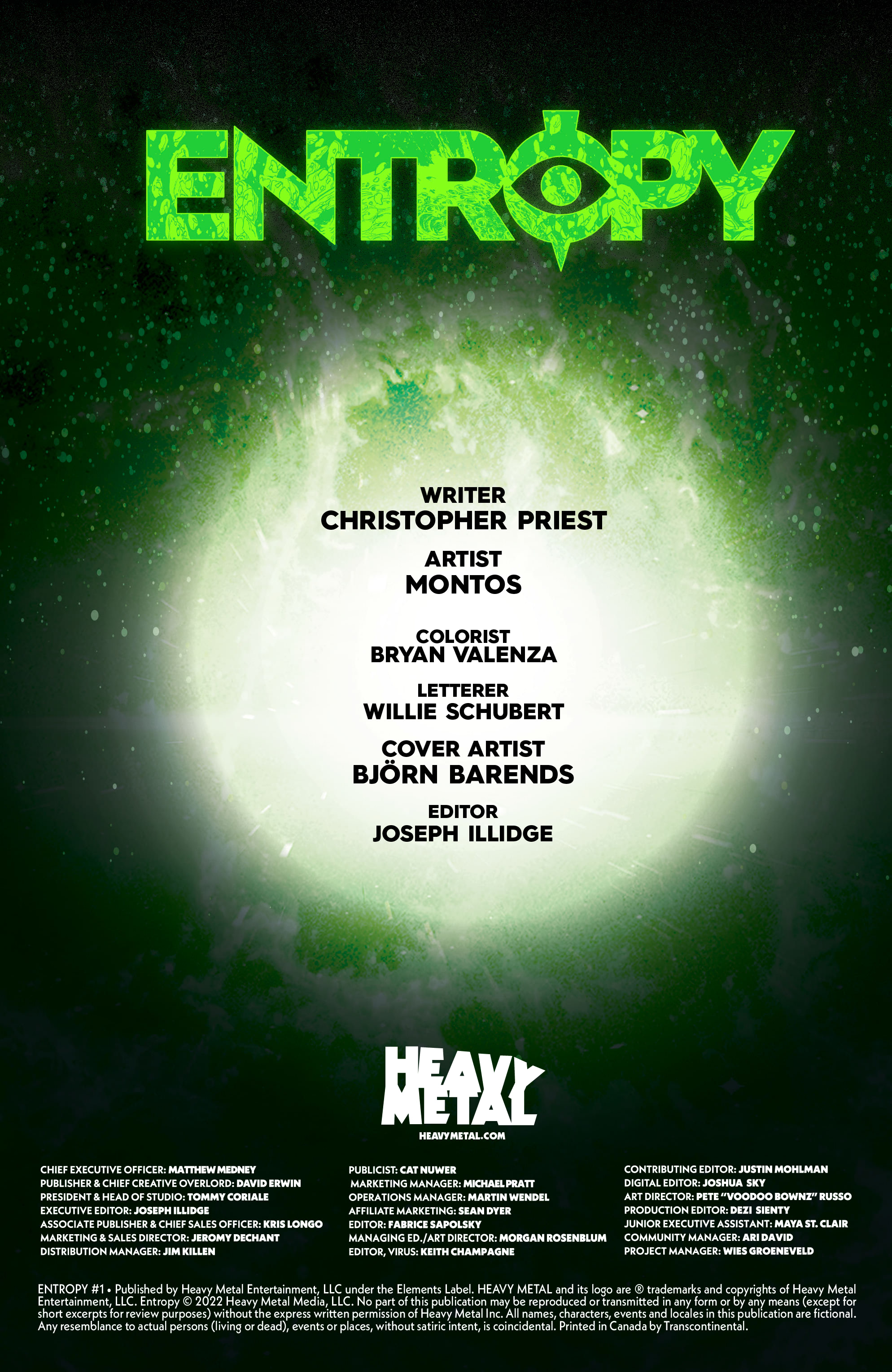 Read online Entropy comic -  Issue # Full - 2