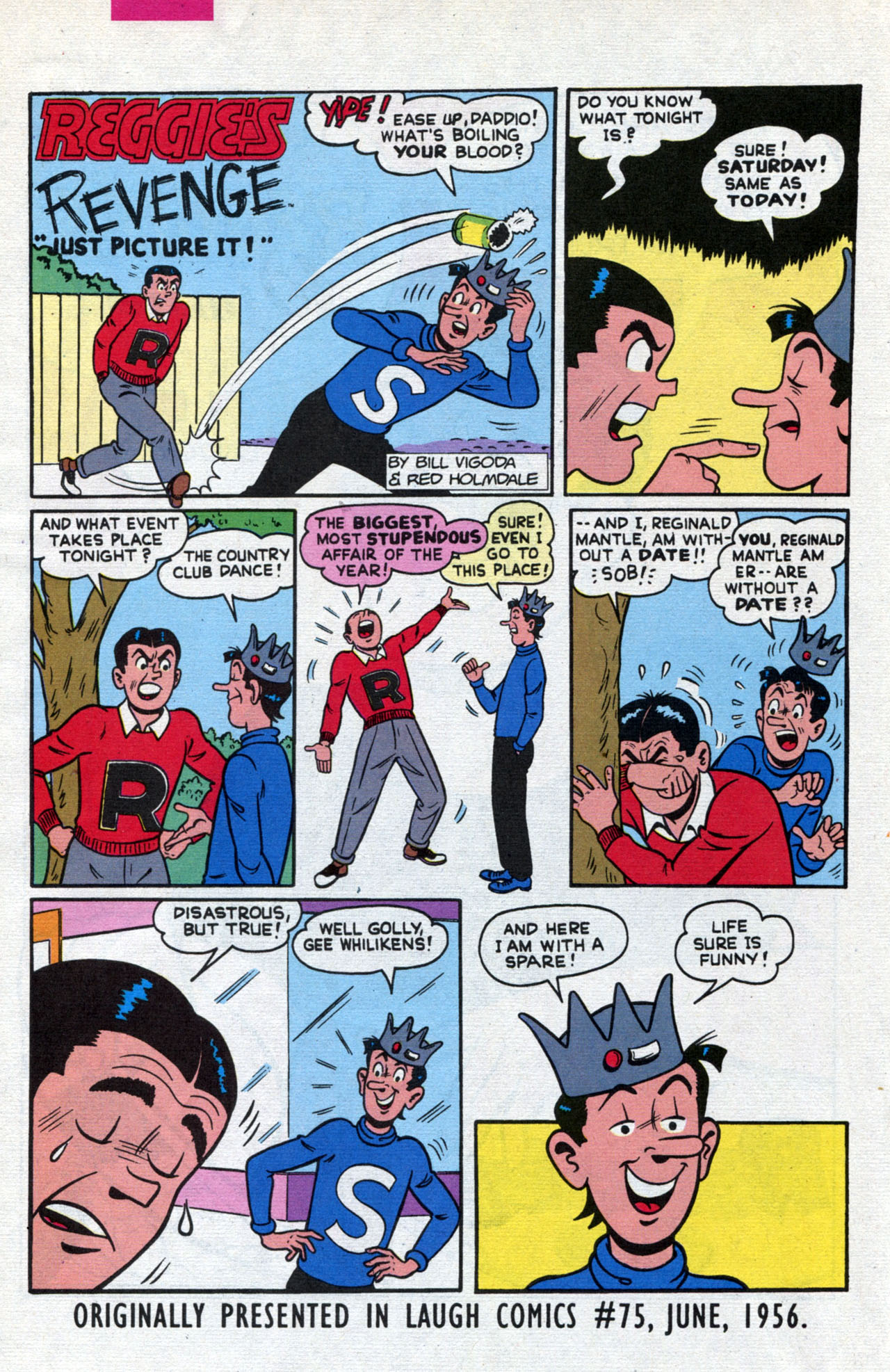Read online Reggie's Revenge comic -  Issue #2 - 22