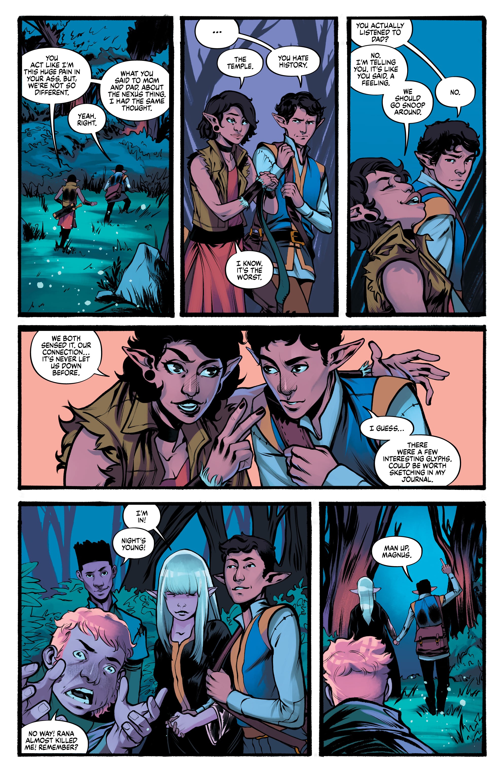 Read online Dryad comic -  Issue #1 - 21
