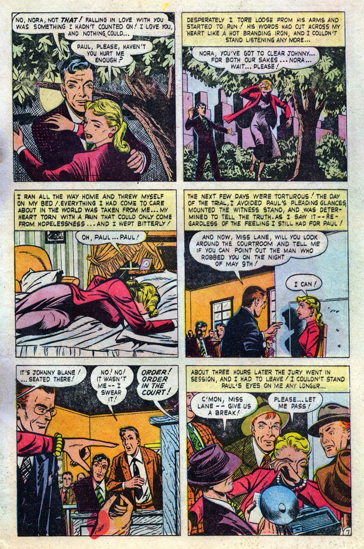 Read online Love Romances comic -  Issue #13 - 9