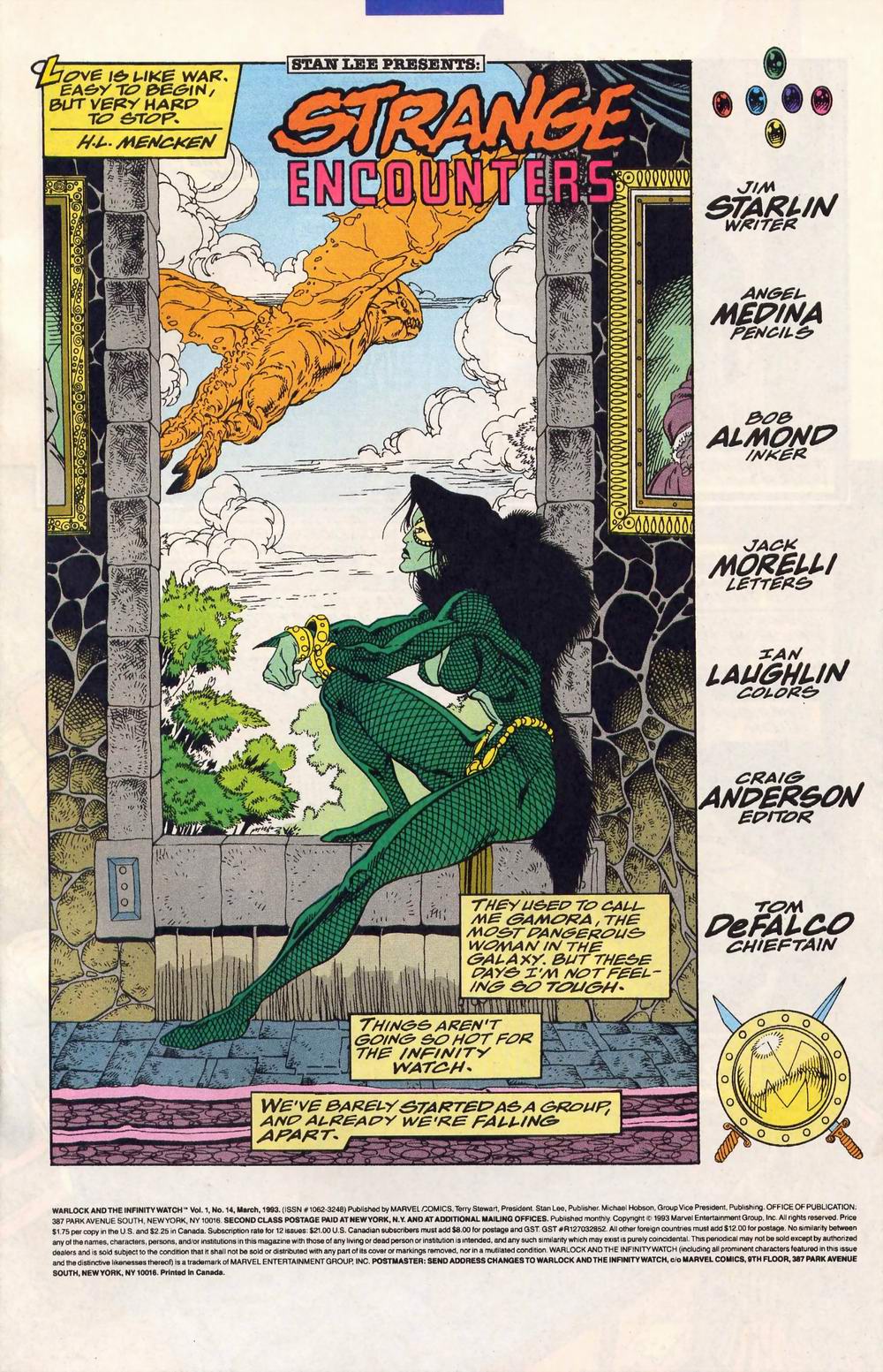 Read online Warlock and the Infinity Watch comic -  Issue #14 - 2