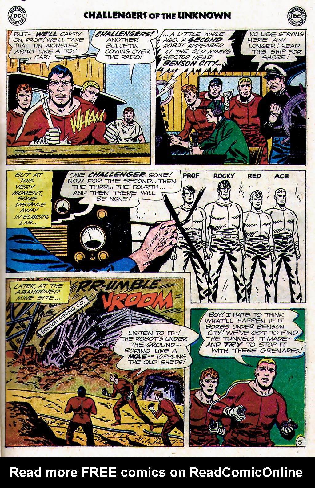 Read online Challengers of the Unknown (1958) comic -  Issue #37 - 23