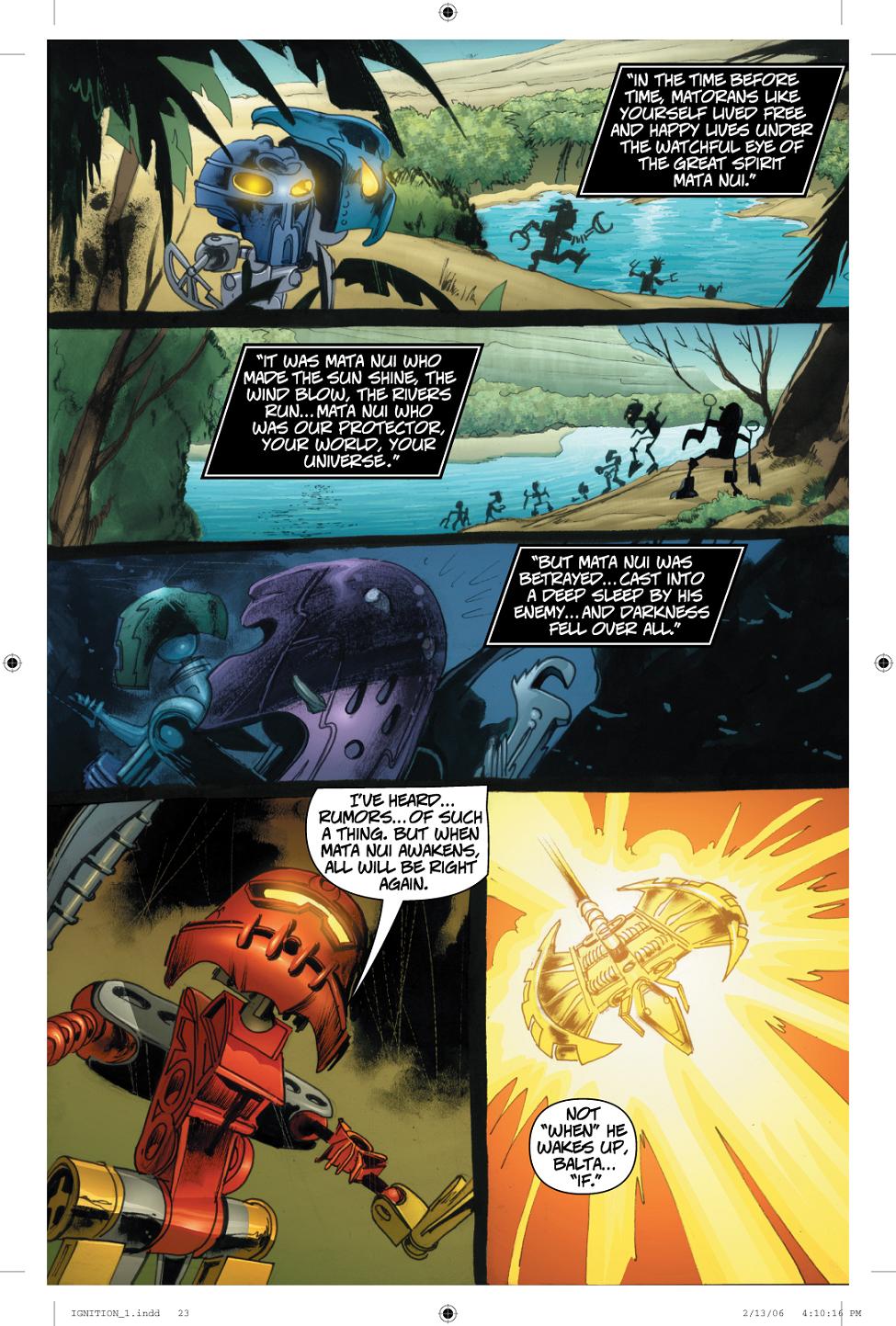 Read online Bionicle: Ignition comic -  Issue #1 - 20