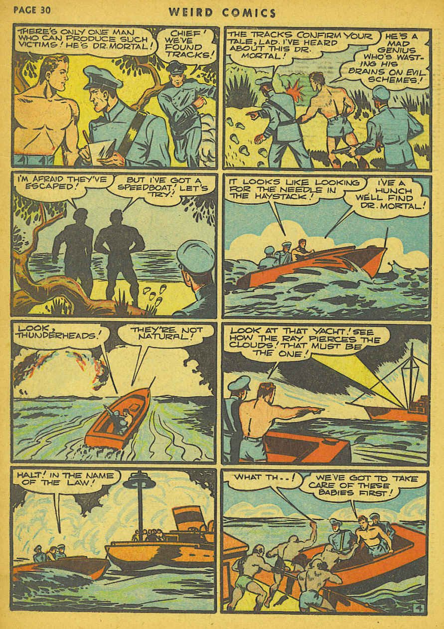 Read online Weird Comics comic -  Issue #9 - 31