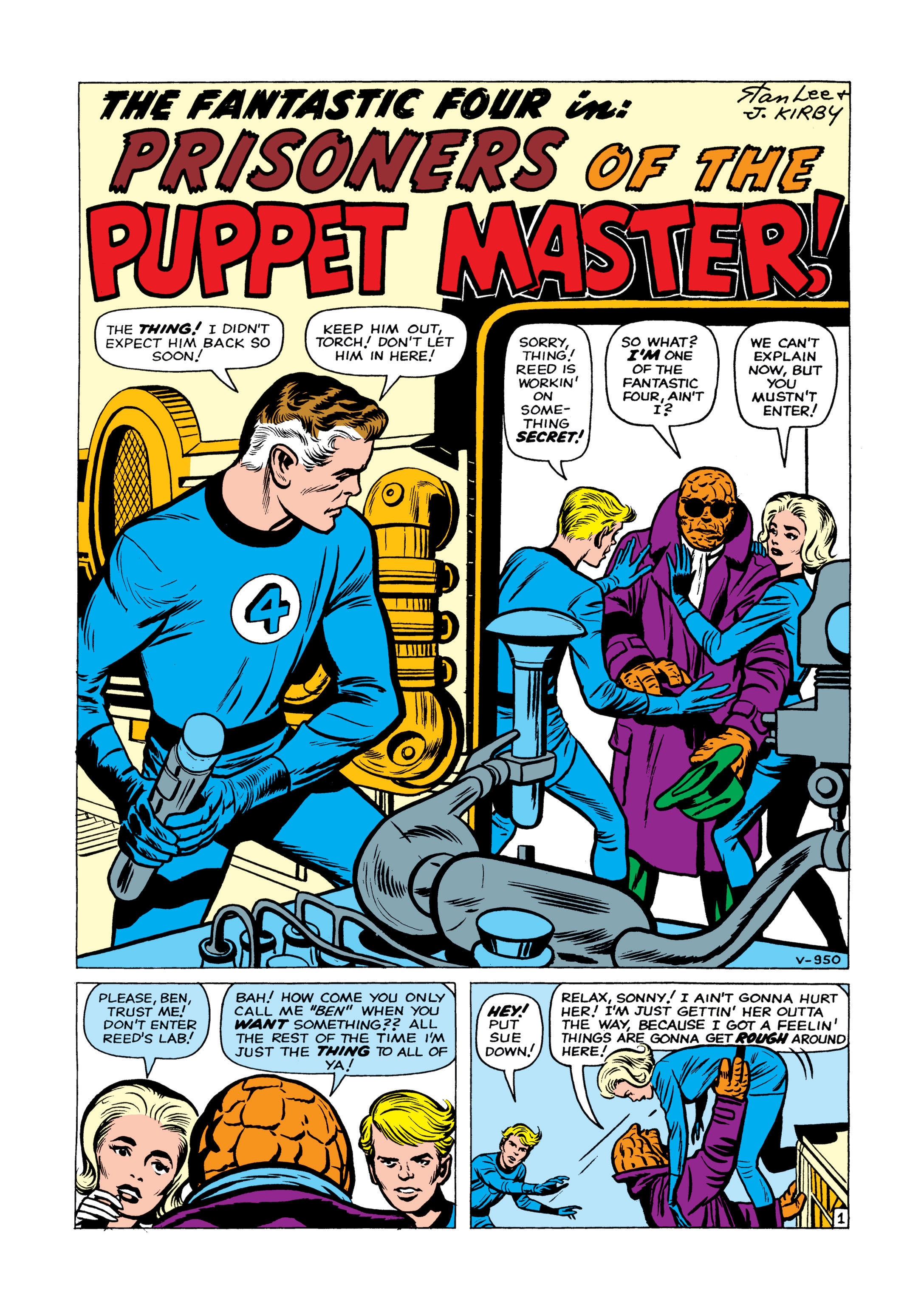 Read online Fantastic Four (1961) comic -  Issue #8 - 2