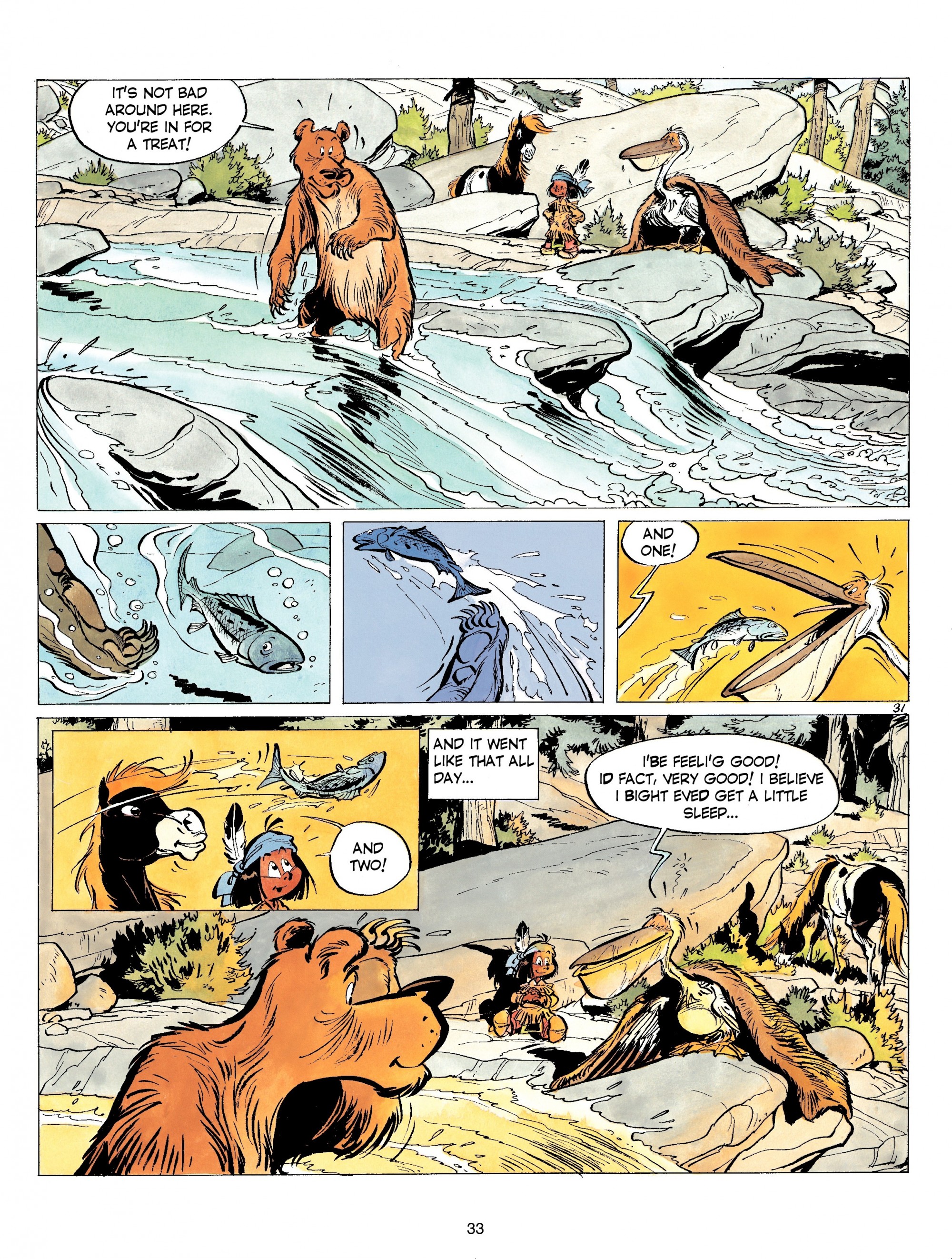 Read online Yakari comic -  Issue #5 - 33