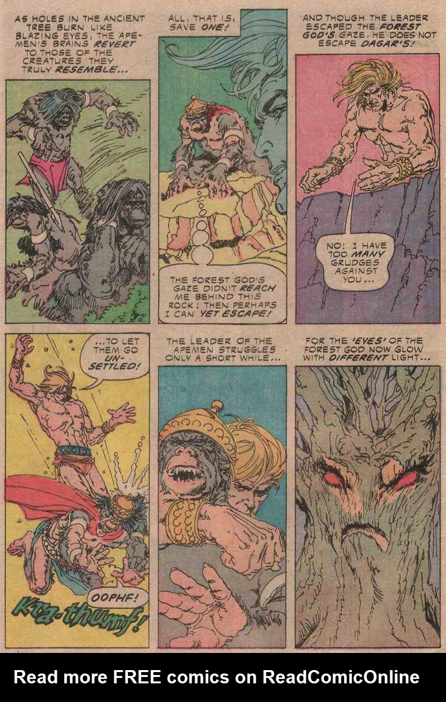 Read online Dagar the Invincible comic -  Issue #12 - 32