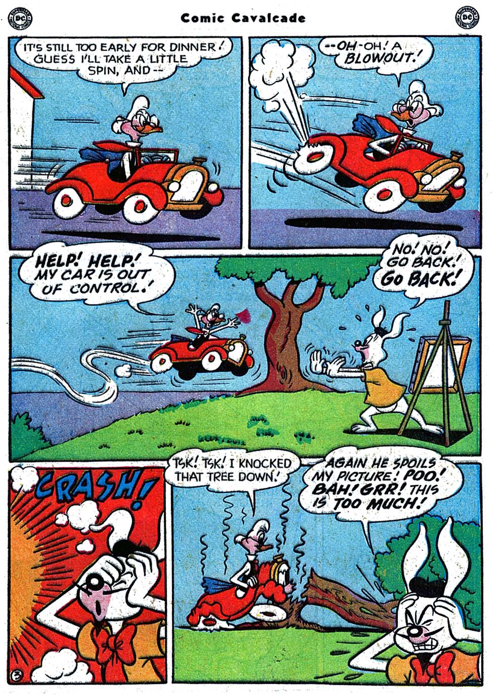 Read online Comic Cavalcade comic -  Issue #38 - 55