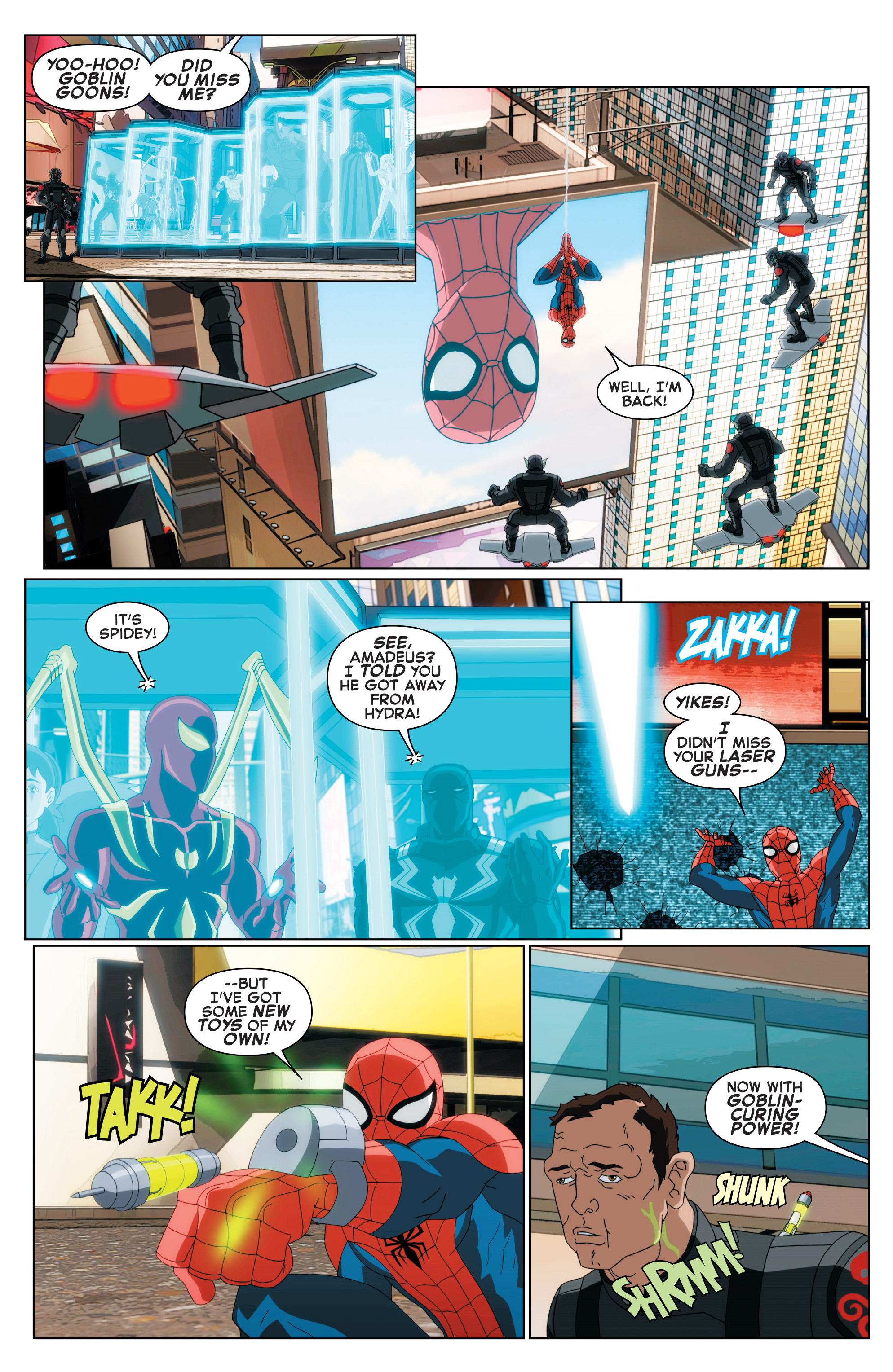 Read online Marvel Universe Ultimate Spider-Man Vs. The Sinister Six comic -  Issue #2 - 9