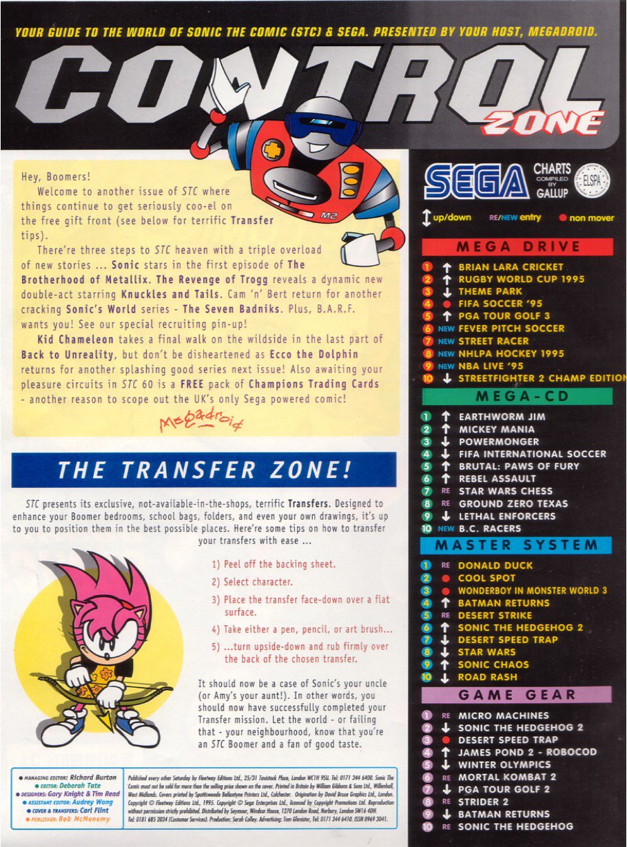 Read online Sonic the Comic comic -  Issue #59 - 2