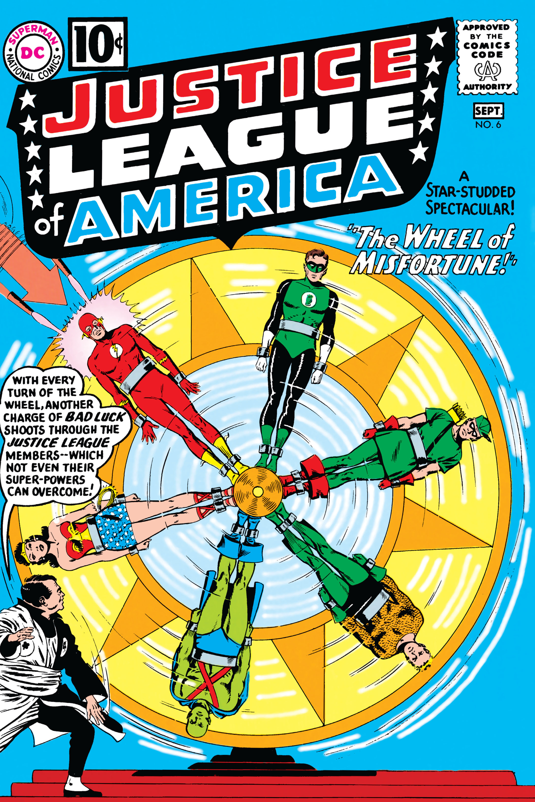 Read online Justice League of America (1960) comic -  Issue #6 - 1