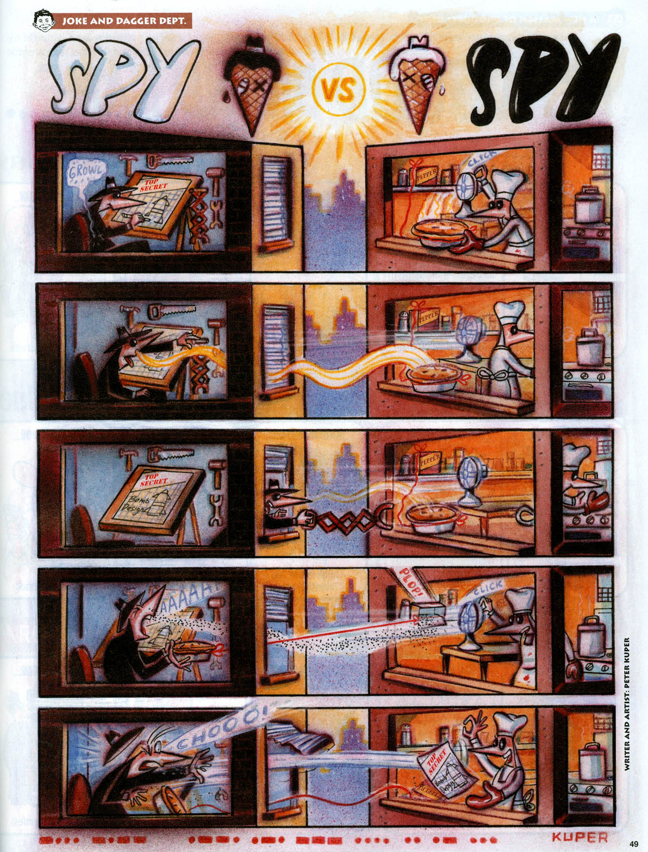 Read online MAD comic -  Issue #497 - 44