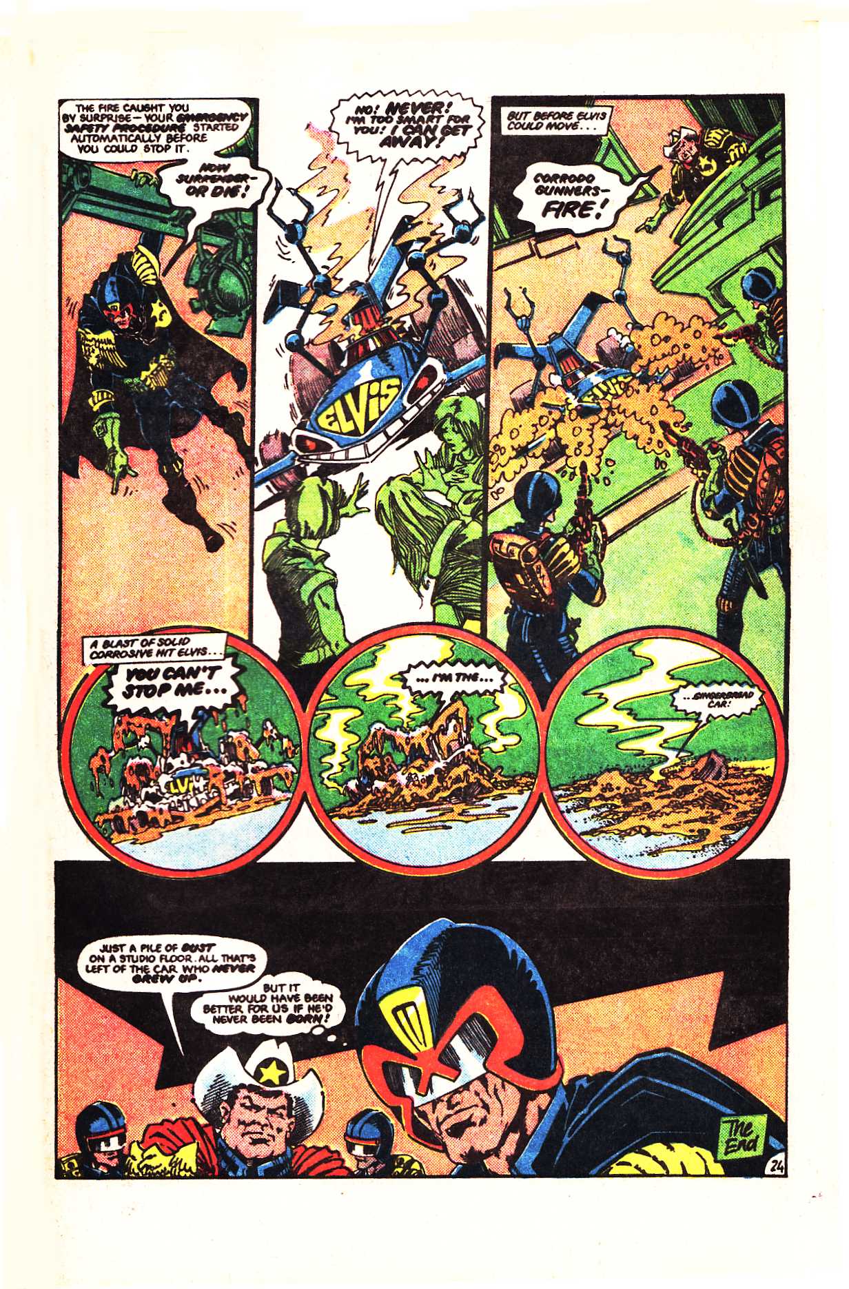 Read online Judge Dredd: The Early Cases comic -  Issue #6 - 29