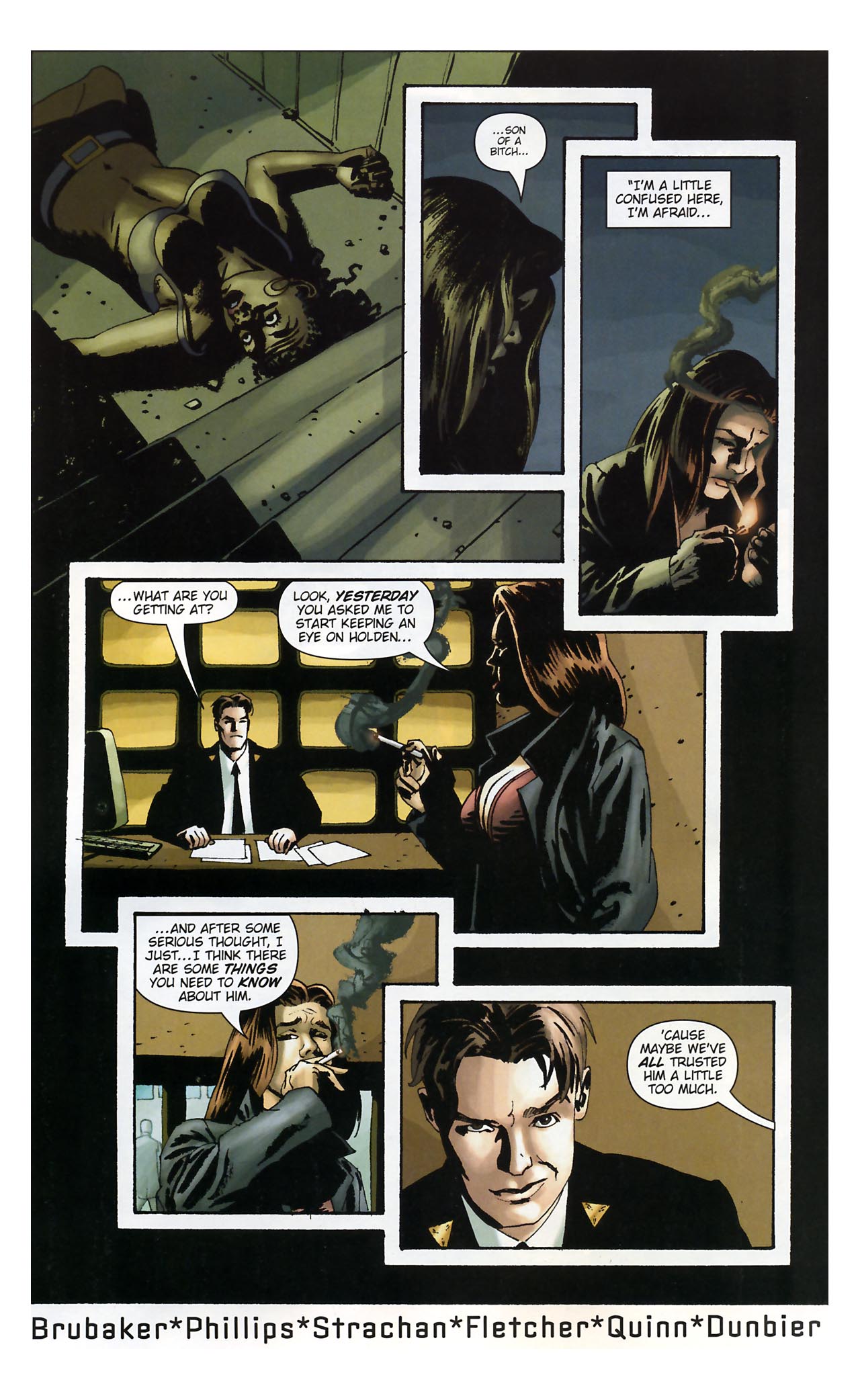 Read online Sleeper: Season Two comic -  Issue #8 - 23