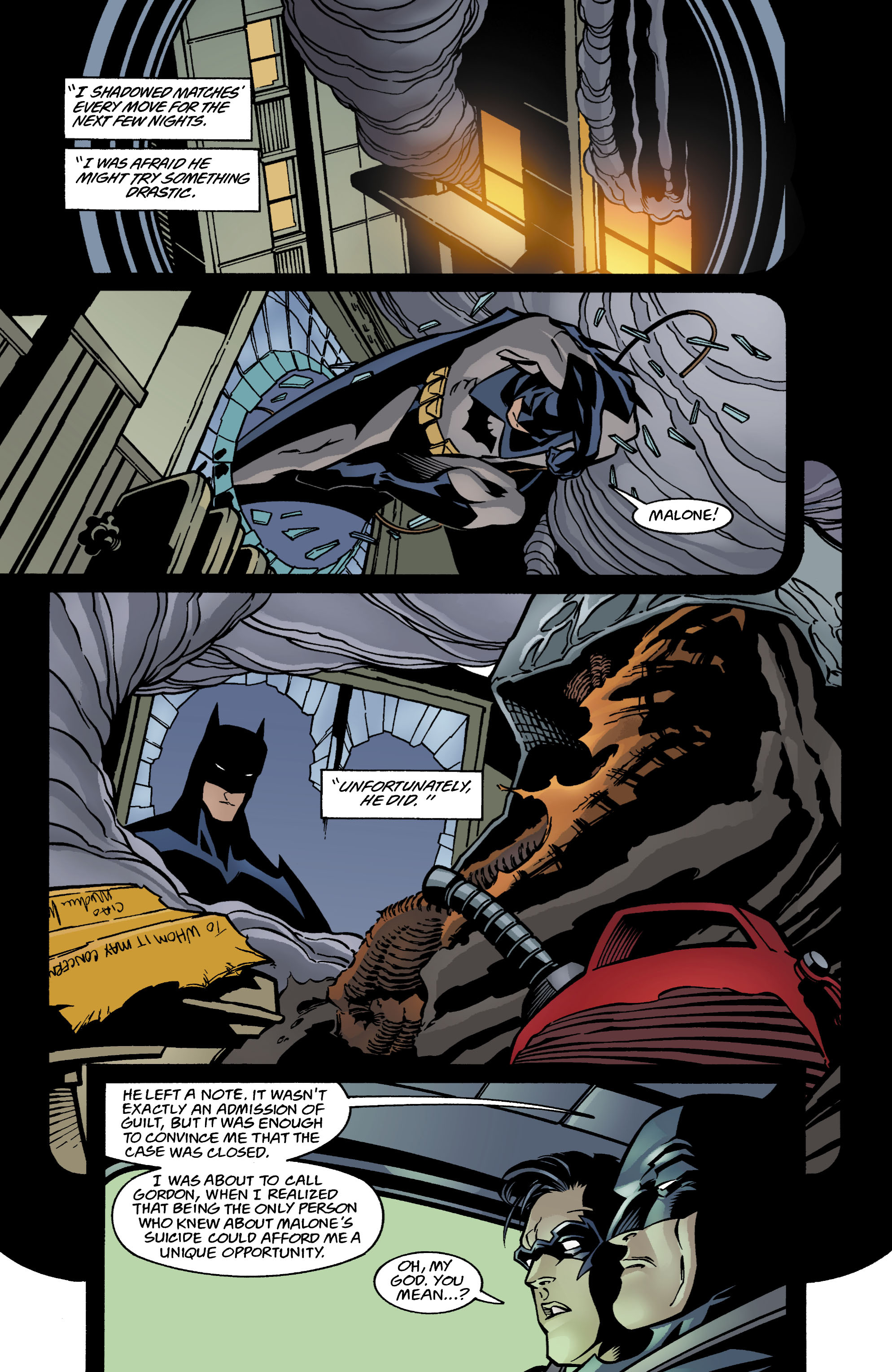 Read online Batman (1940) comic -  Issue #589 - 12