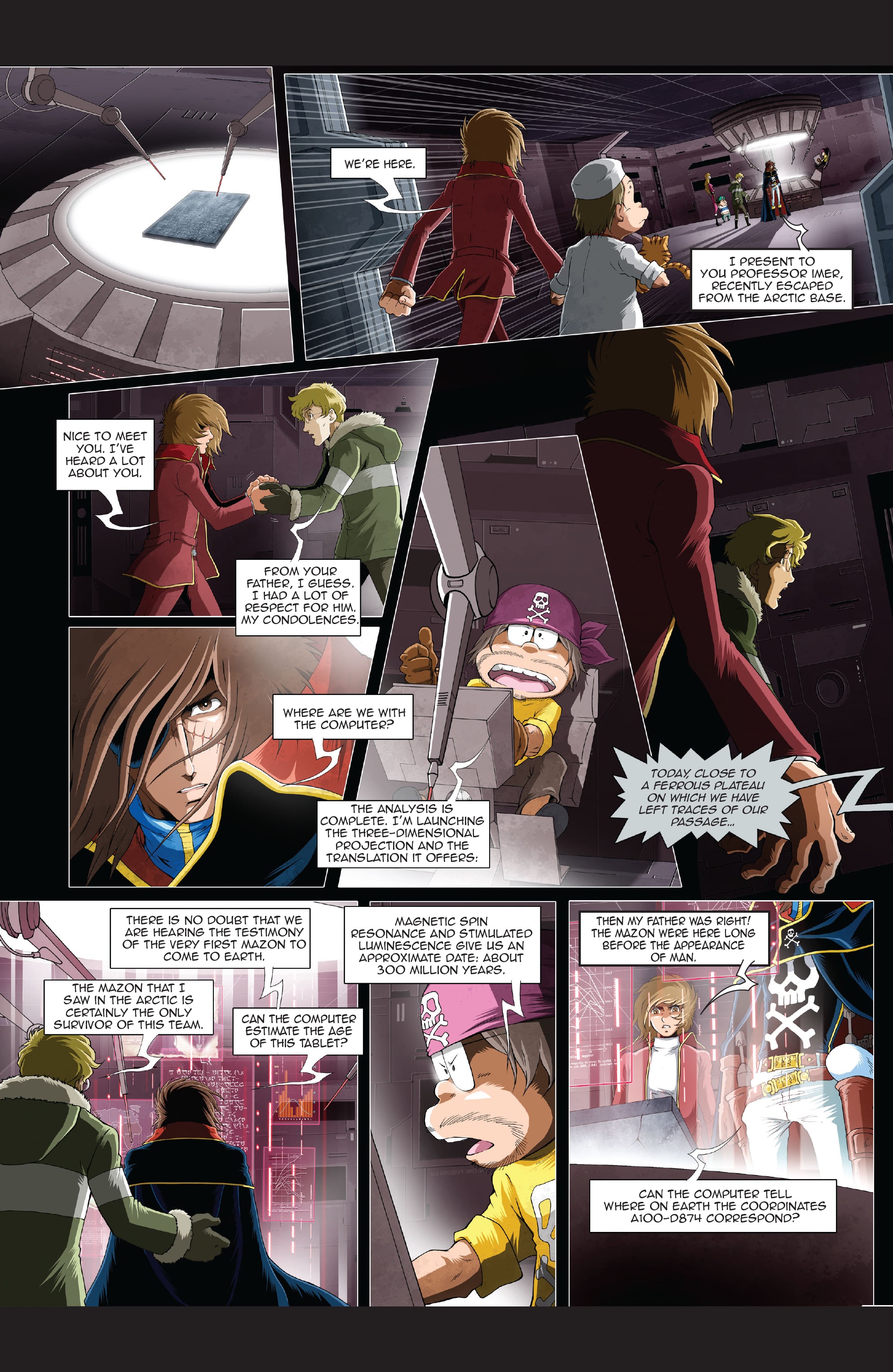 Read online Space Pirate Captain Harlock comic -  Issue #2 - 14