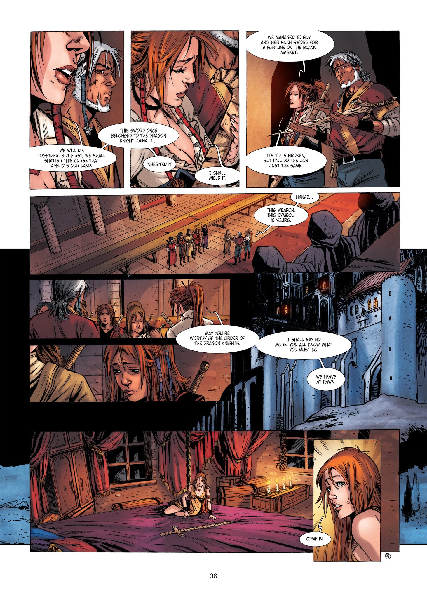 Read online Chronicles of the Dragon Knights comic -  Issue #12 - 36