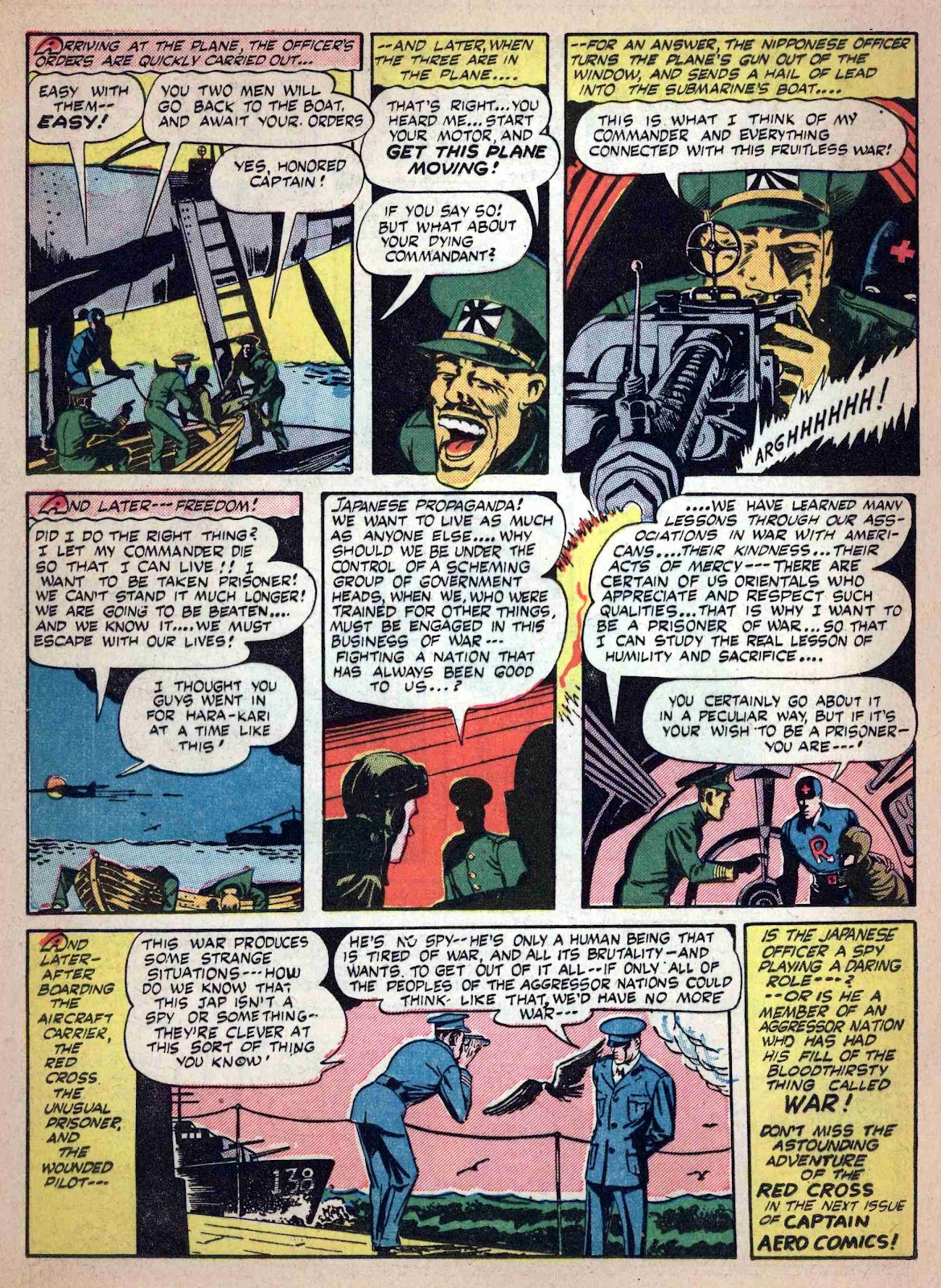 Captain Aero Comics issue 22 - Page 22