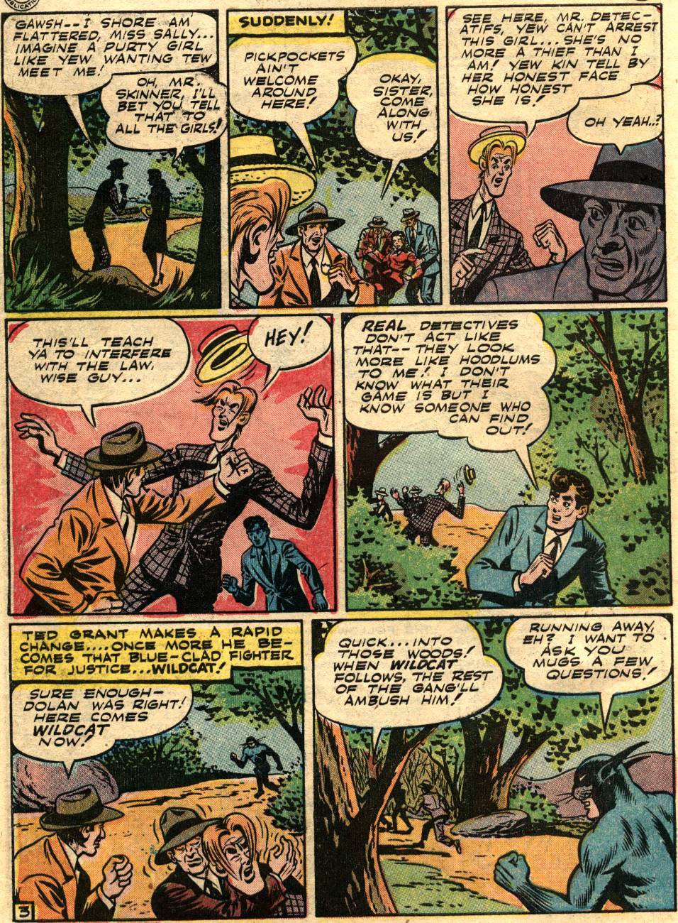 Read online Sensation (Mystery) Comics comic -  Issue #58 - 44