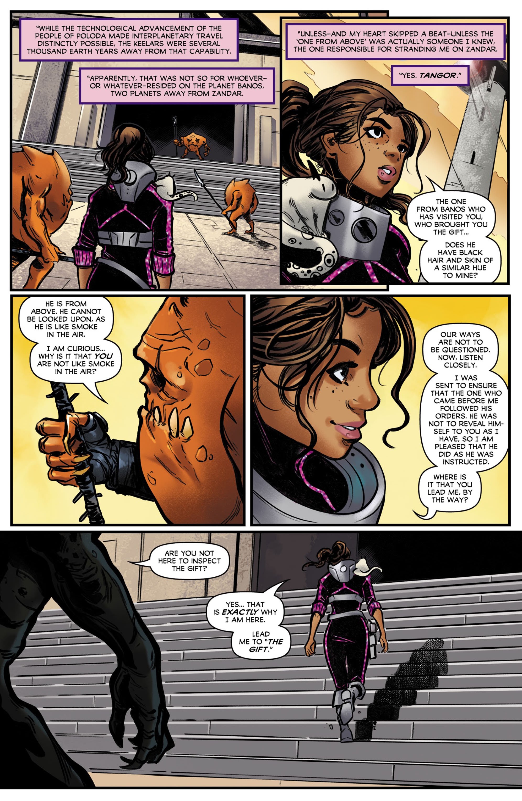 Read online Beyond the Farthest Star: Warriors of Zandar comic -  Issue #2 - 18
