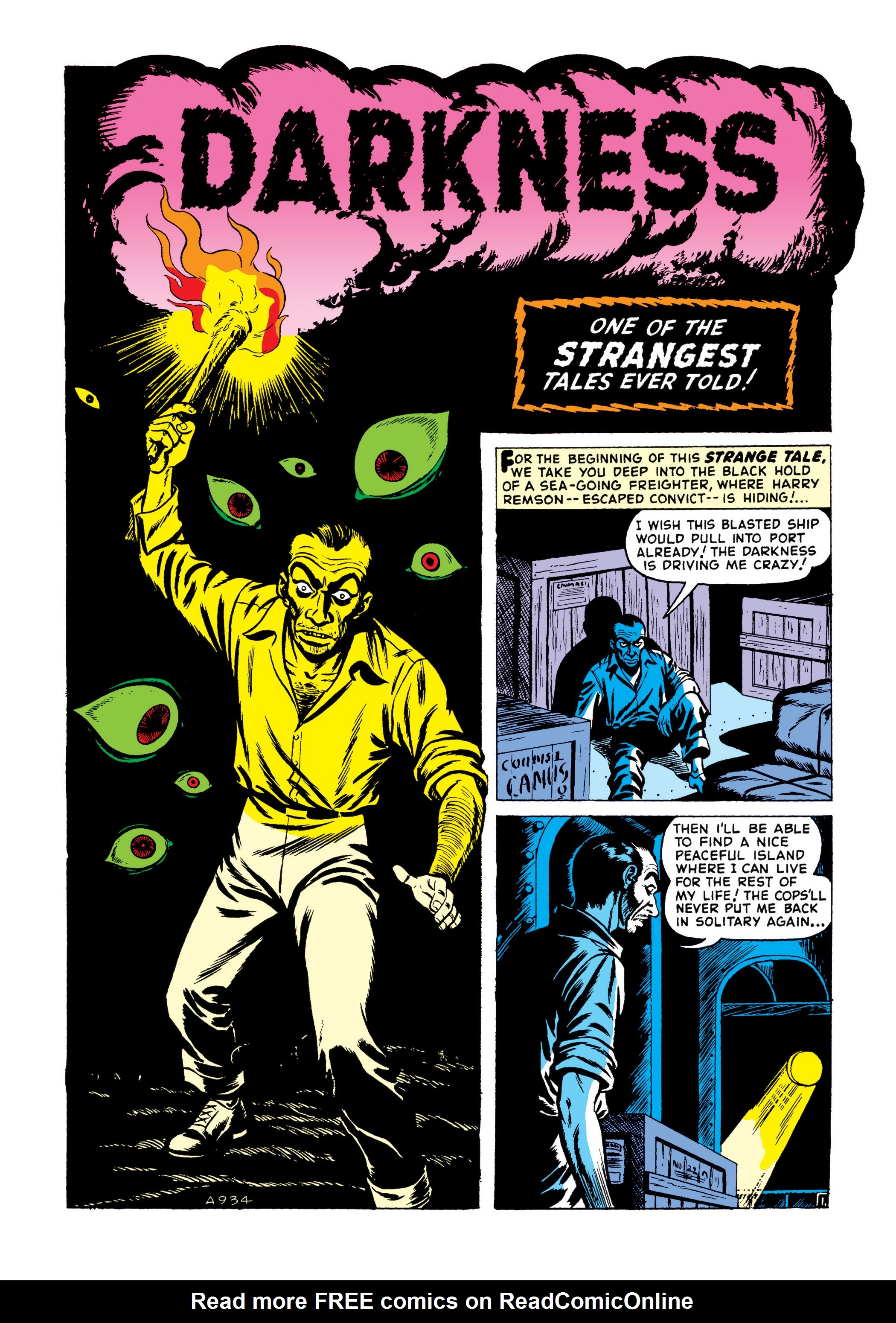 Read online Marvel Masterworks: Atlas Era Strange Tales comic -  Issue # TPB 2 (Part 1) - 27