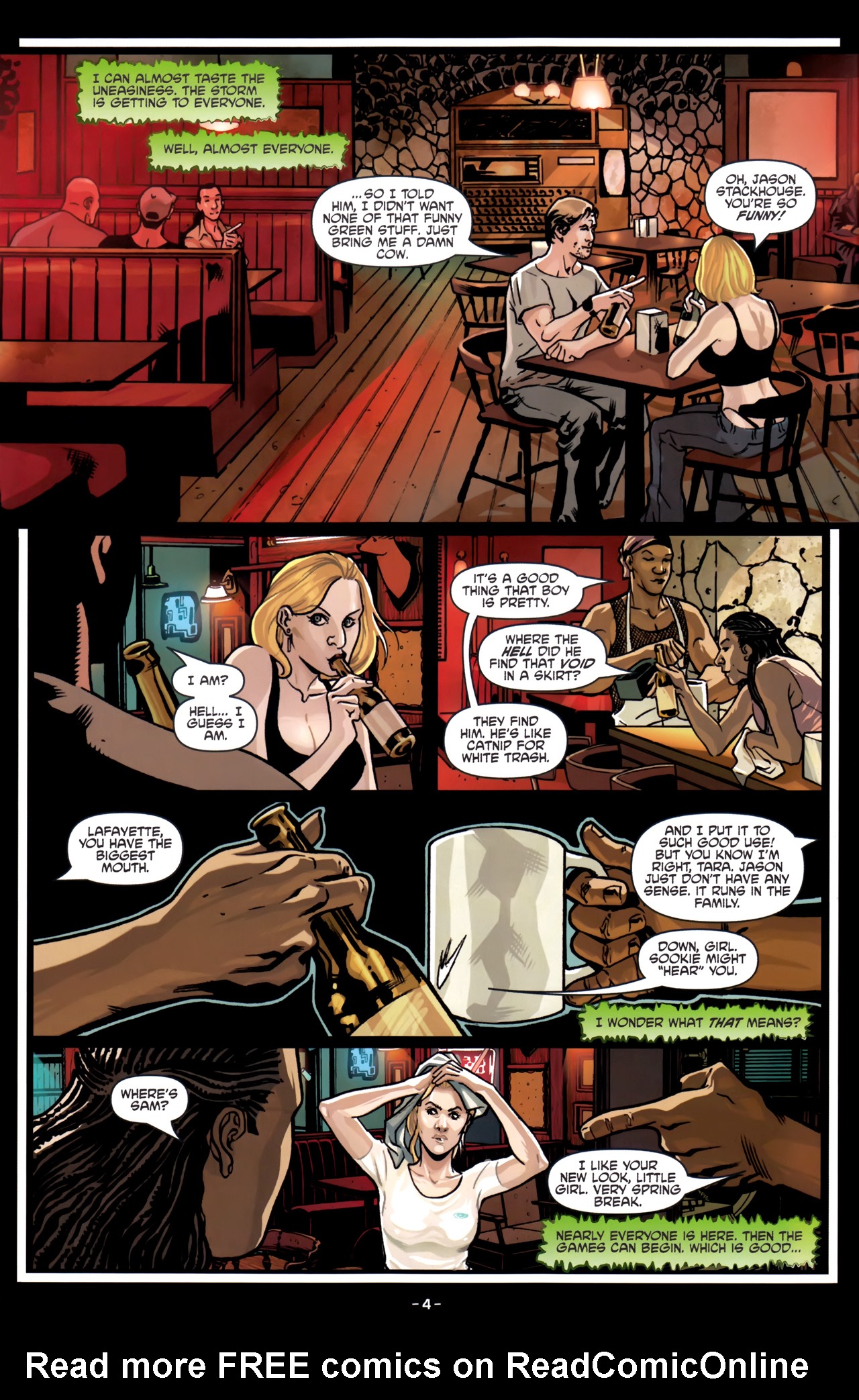 Read online True Blood (2010) comic -  Issue #1 - 10