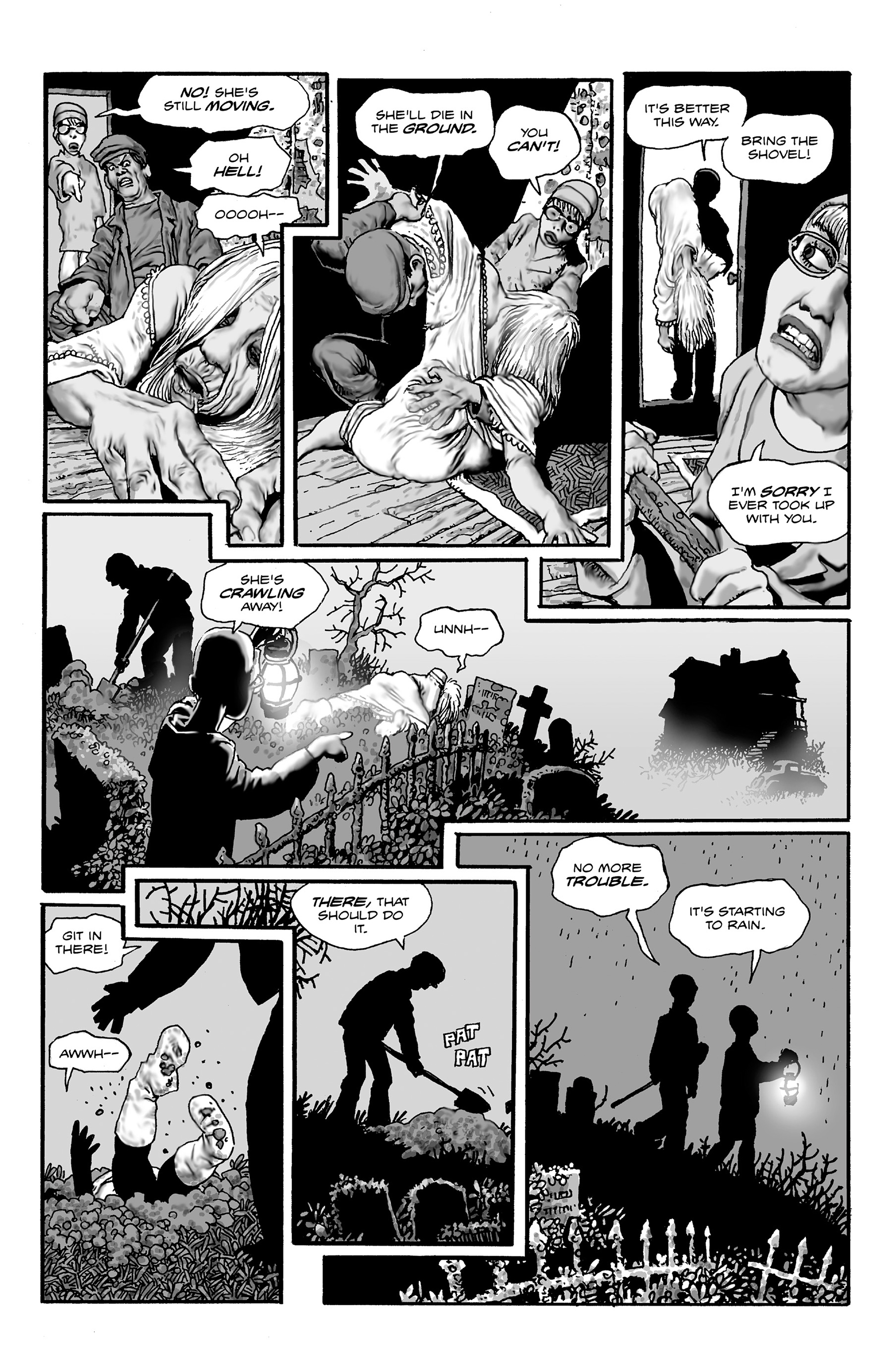 Read online Shadows on the Grave comic -  Issue #2 - 7