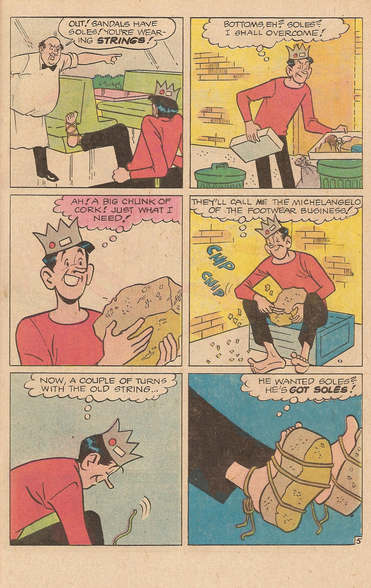 Read online Jughead (1965) comic -  Issue #270 - 7
