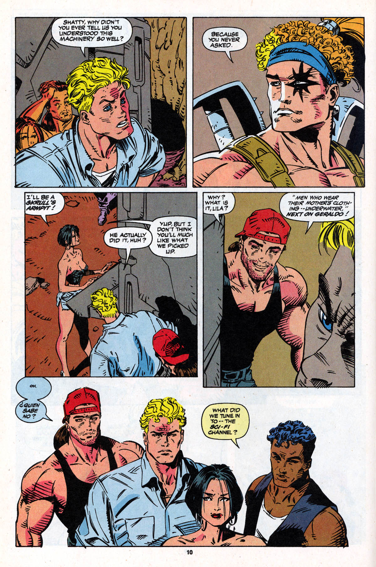 Read online X-Force (1991) comic -  Issue #20 - 11