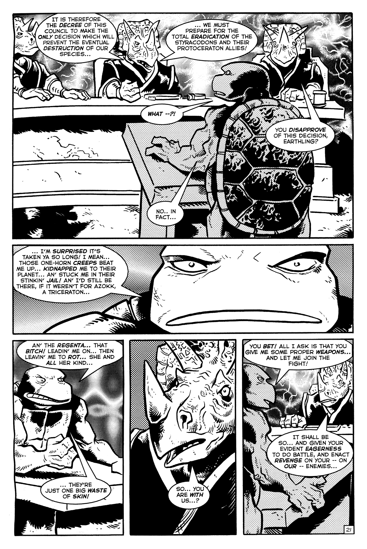 Read online TMNT: Teenage Mutant Ninja Turtles comic -  Issue #30 - 23