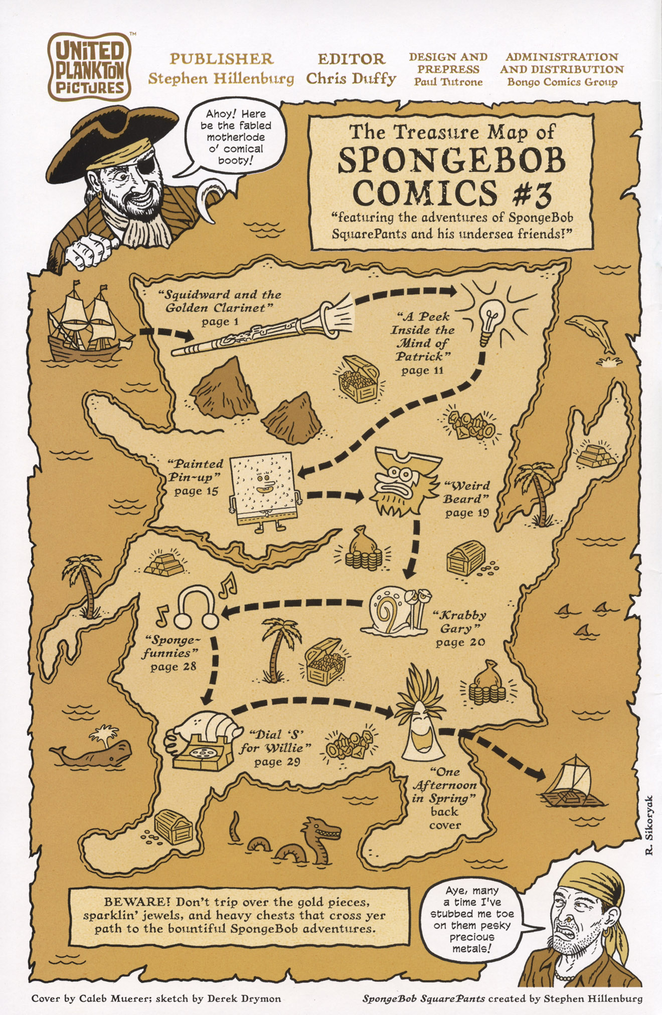 Read online SpongeBob Comics comic -  Issue #3 - 2