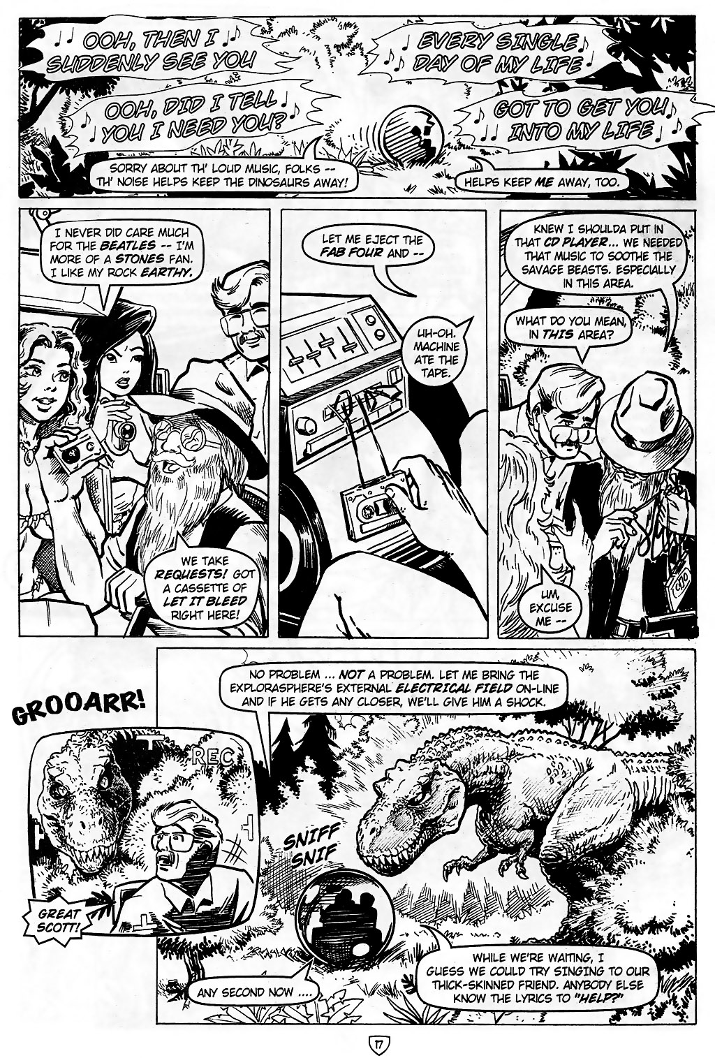 Read online Cavewoman meets Explorers comic -  Issue # Full - 19