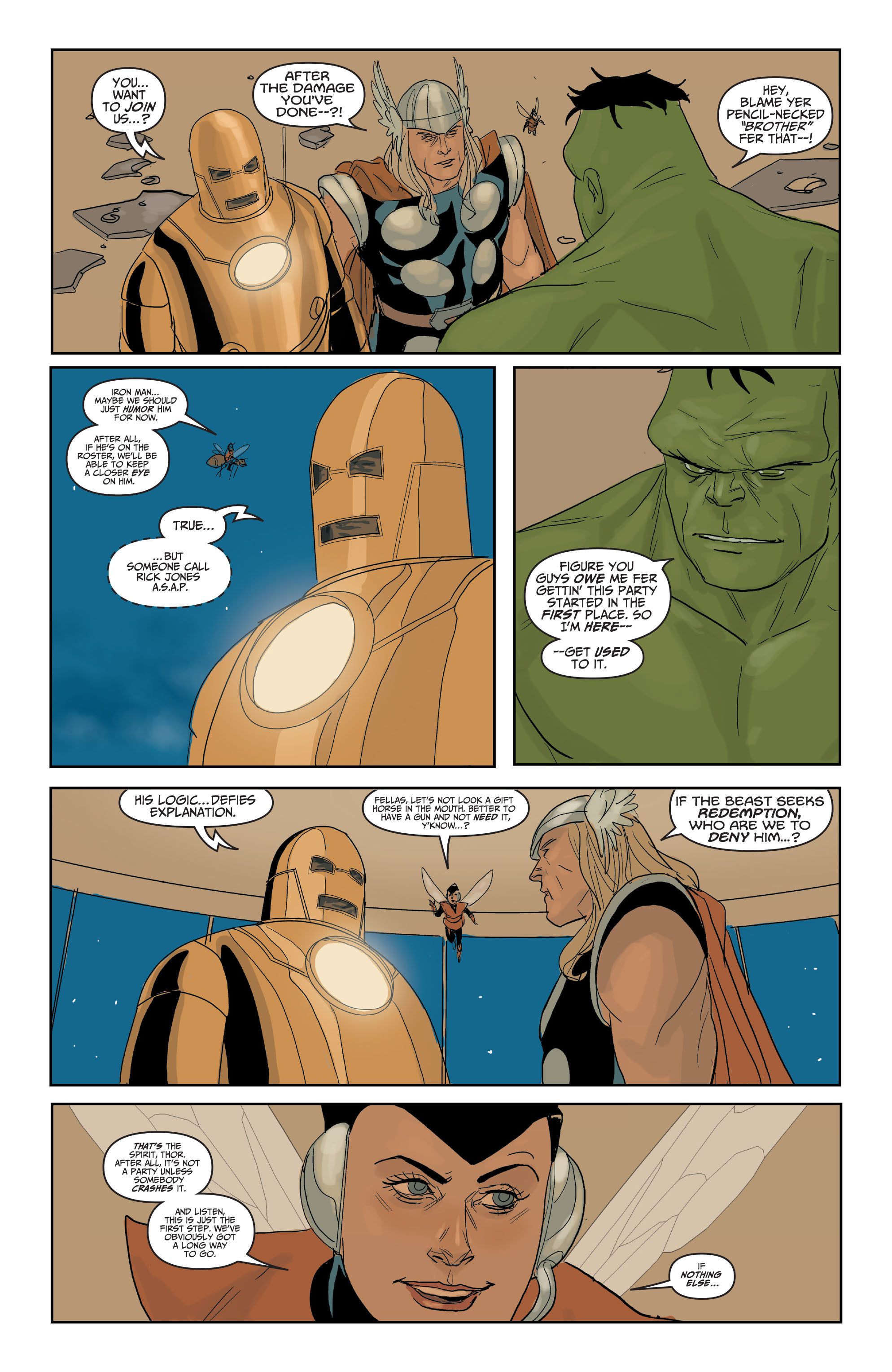 Read online Avengers: The Origin comic -  Issue #5 - 23