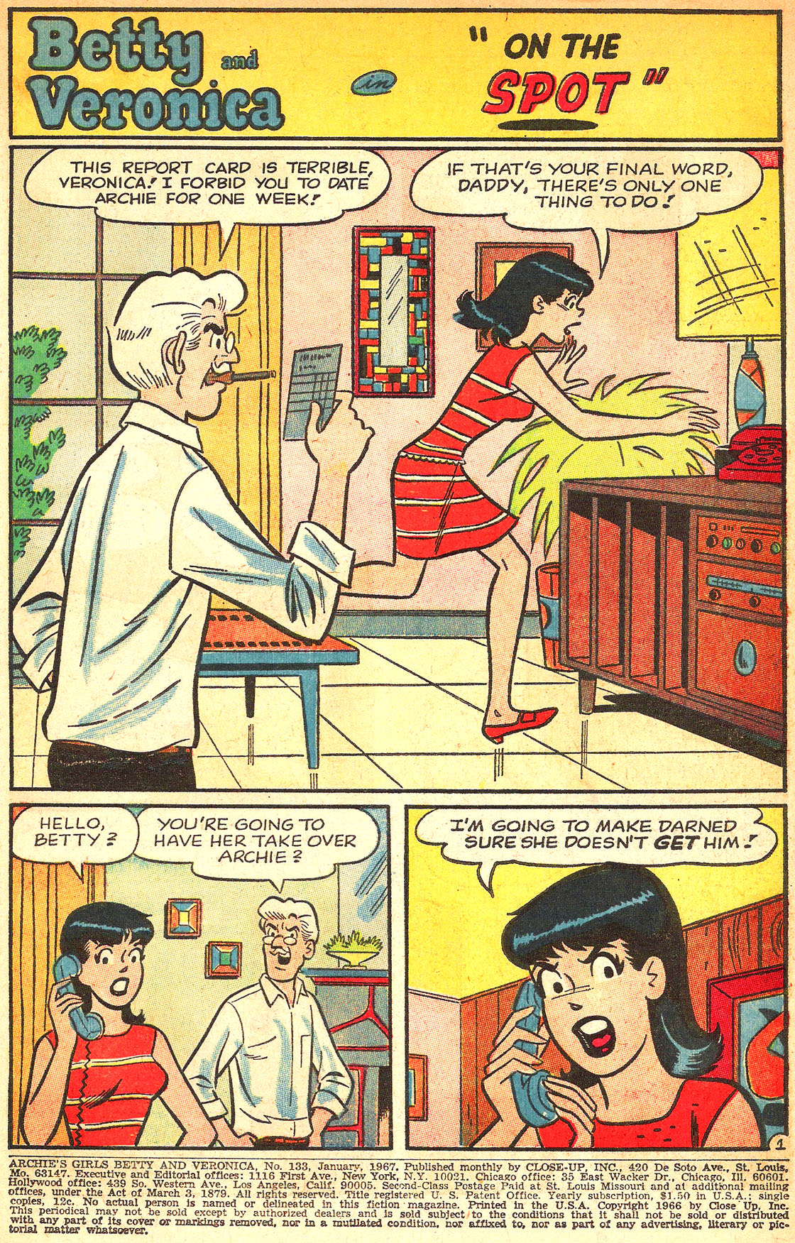 Read online Archie's Girls Betty and Veronica comic -  Issue #133 - 3