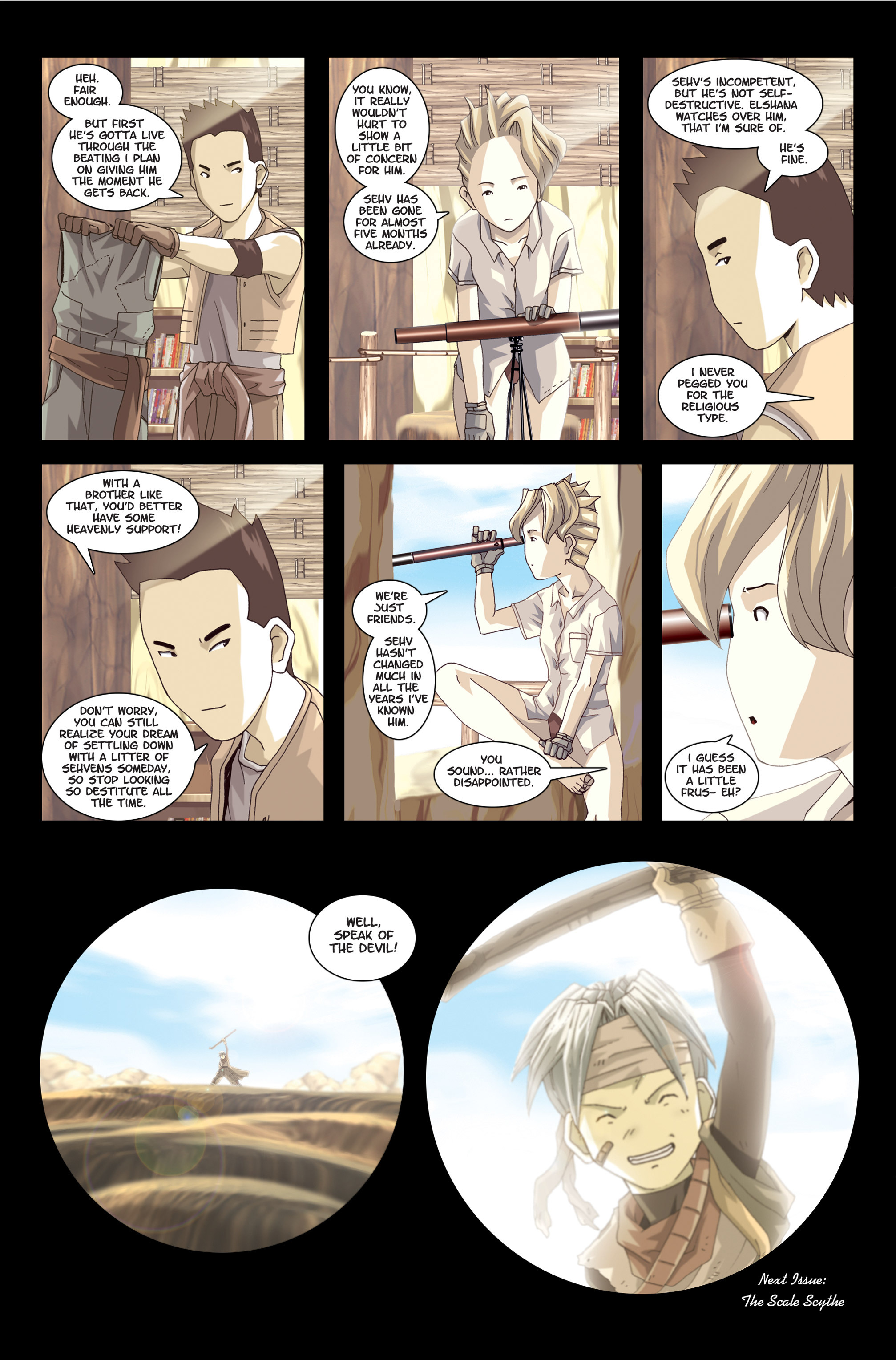 Read online Feather comic -  Issue #1 - 25