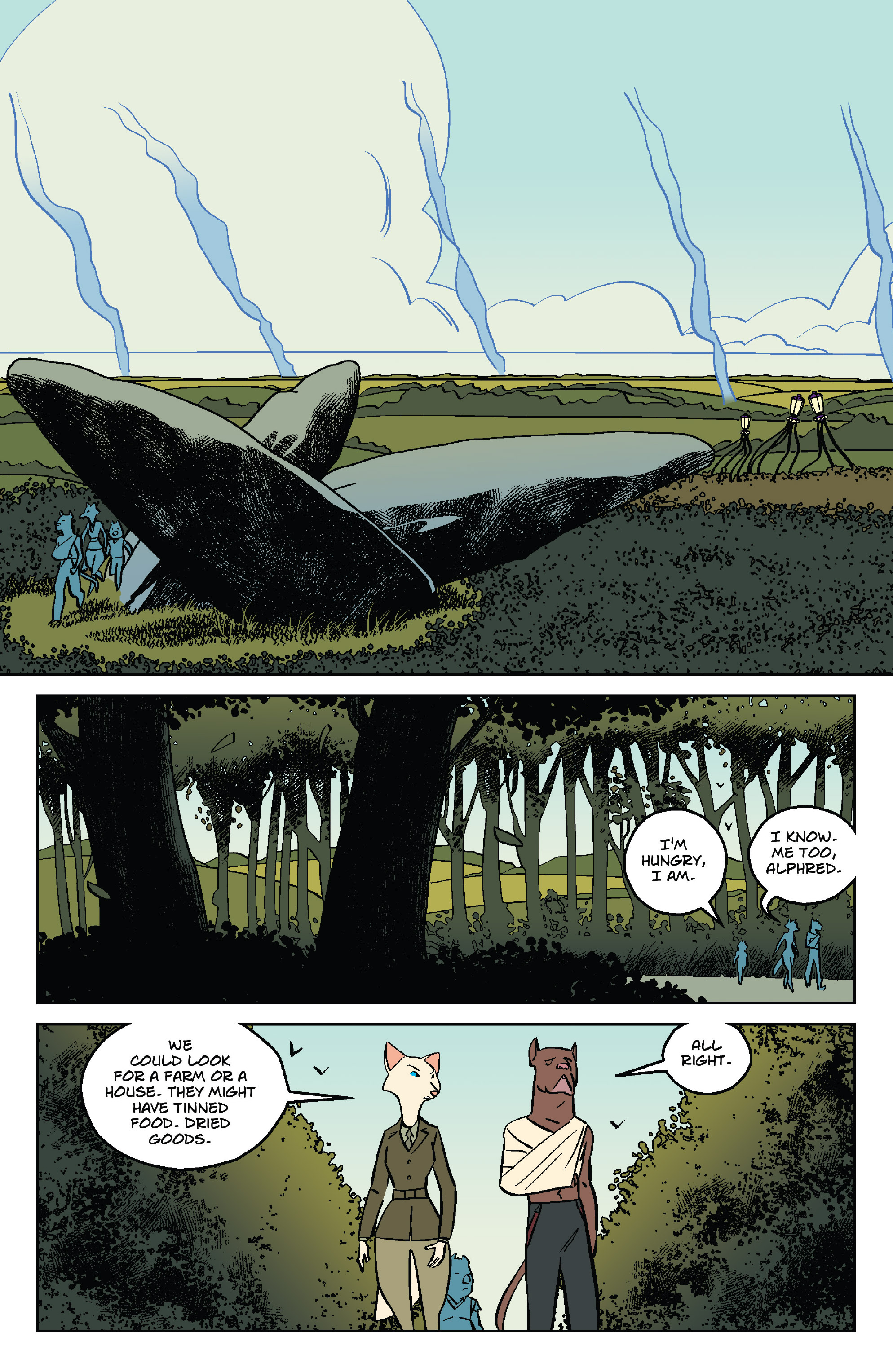 Read online Wild's End: Journey's End comic -  Issue # TPB (Part 1) - 38