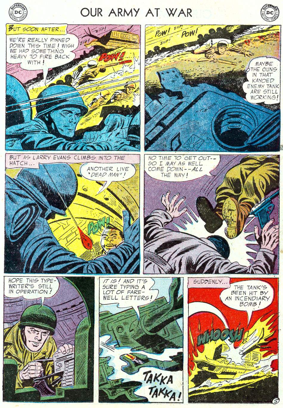 Read online Our Army at War (1952) comic -  Issue #34 - 24