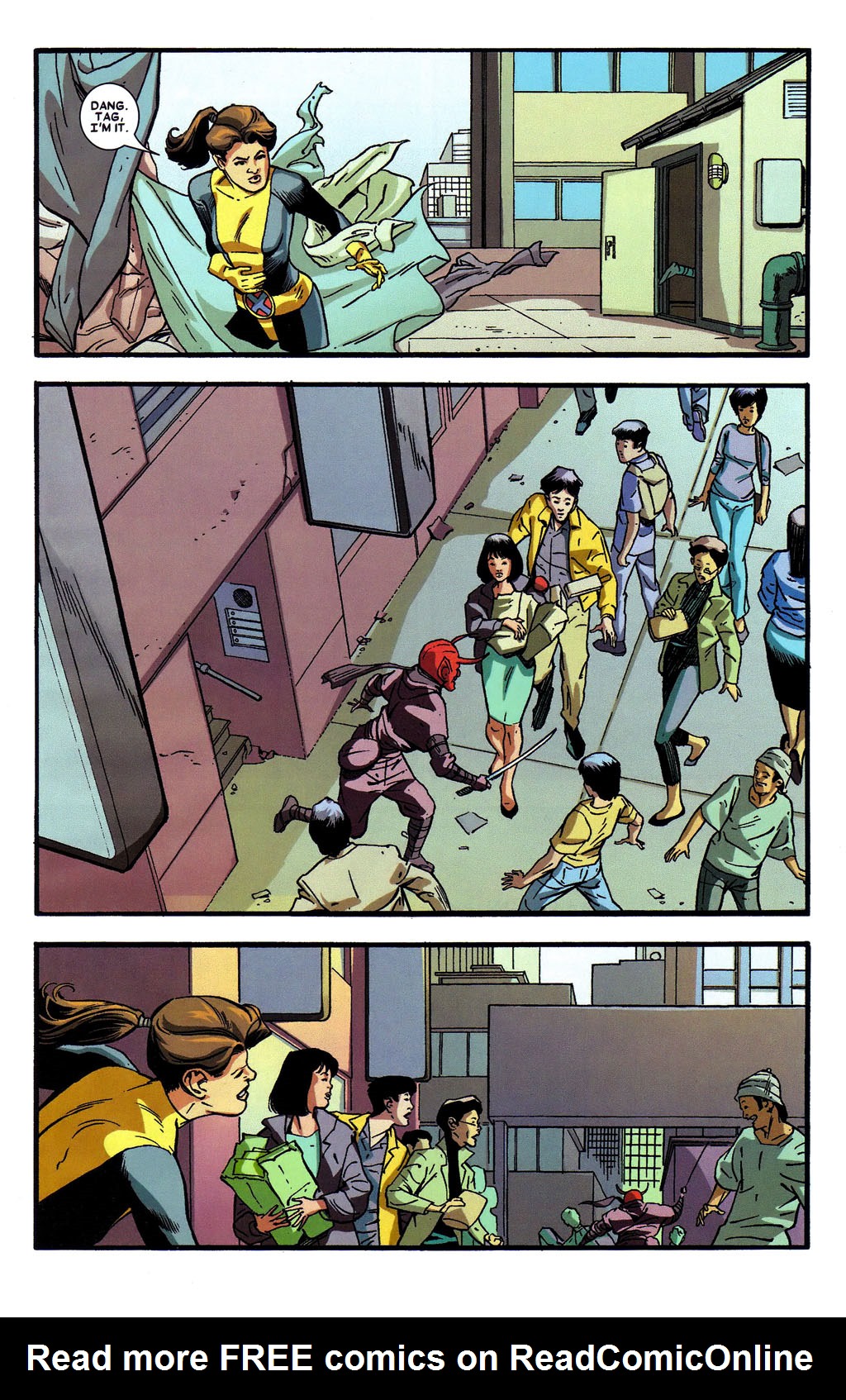 Read online X-Men: Kitty Pryde - Shadow & Flame comic -  Issue #3 - 14