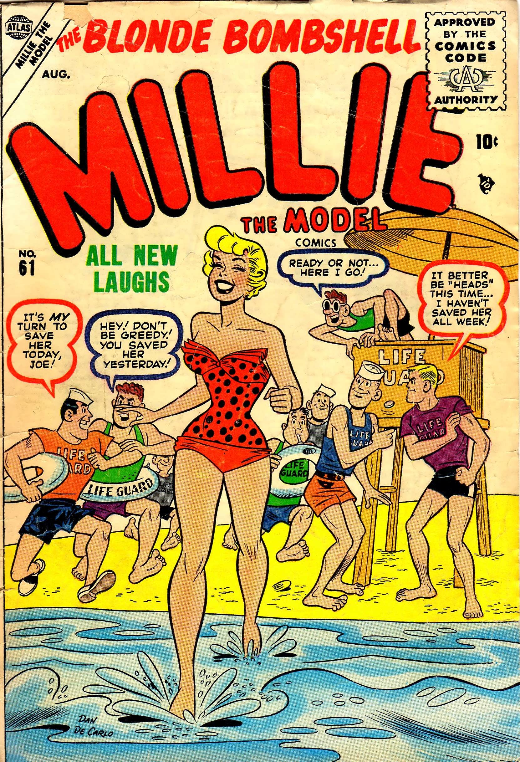Read online Millie the Model comic -  Issue #61 - 1