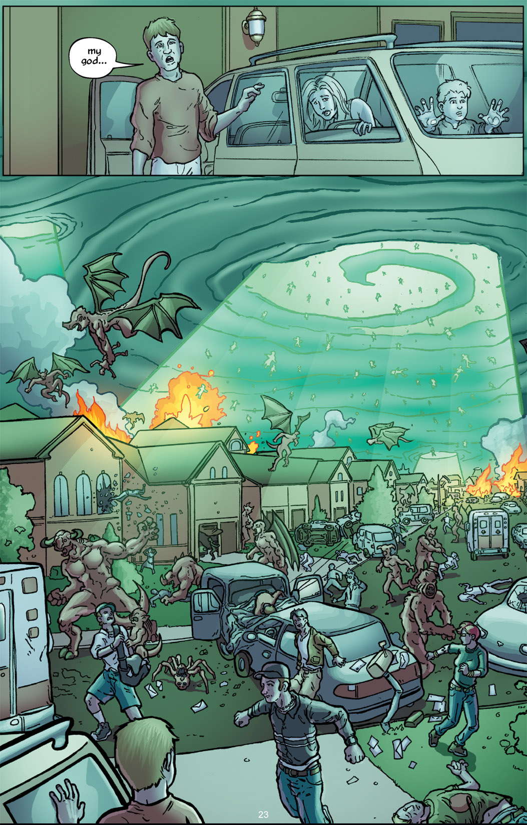 Read online Nightmare World comic -  Issue # Vol. 3 Demon Days - 24