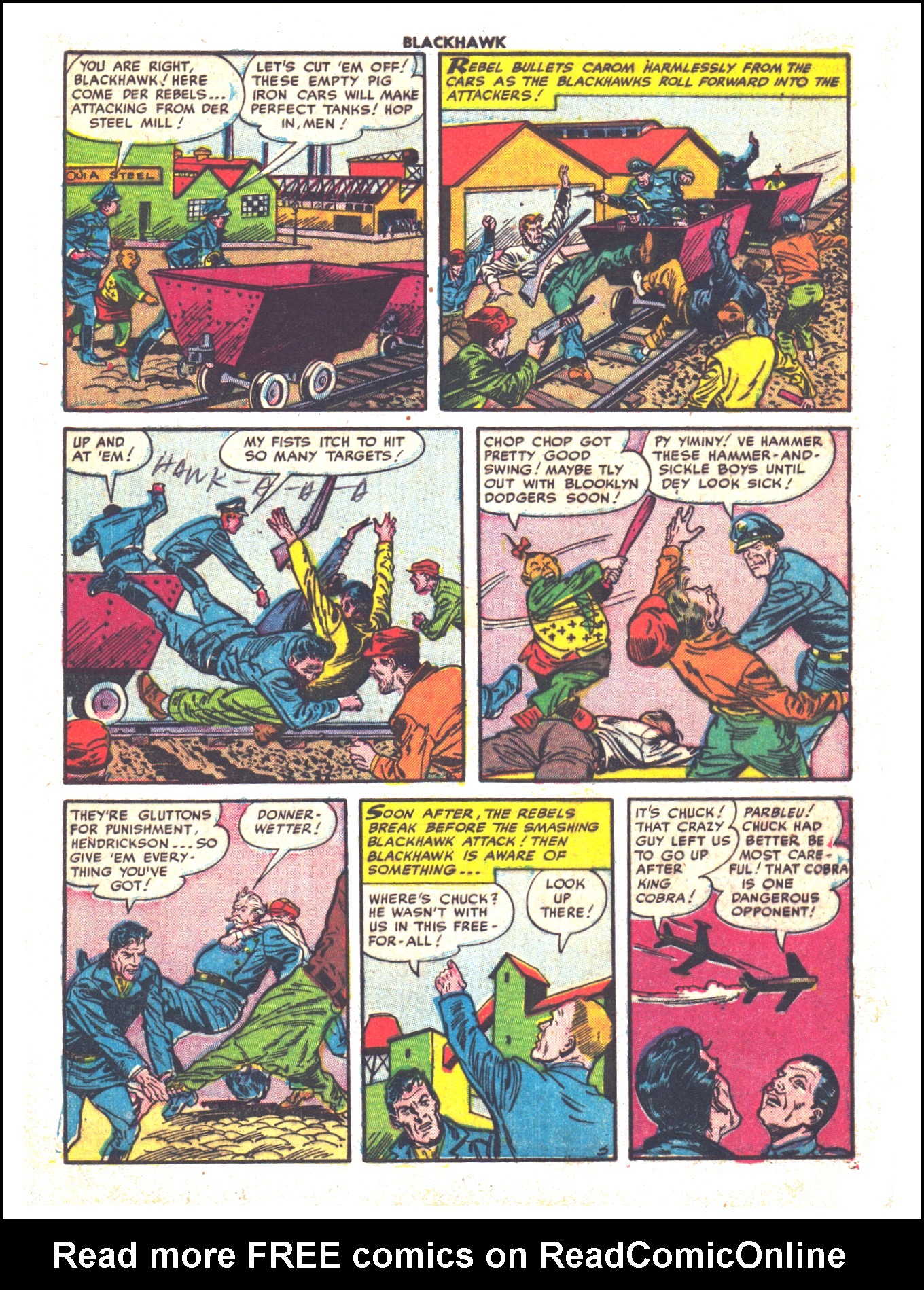 Read online Blackhawk (1957) comic -  Issue #58 - 5