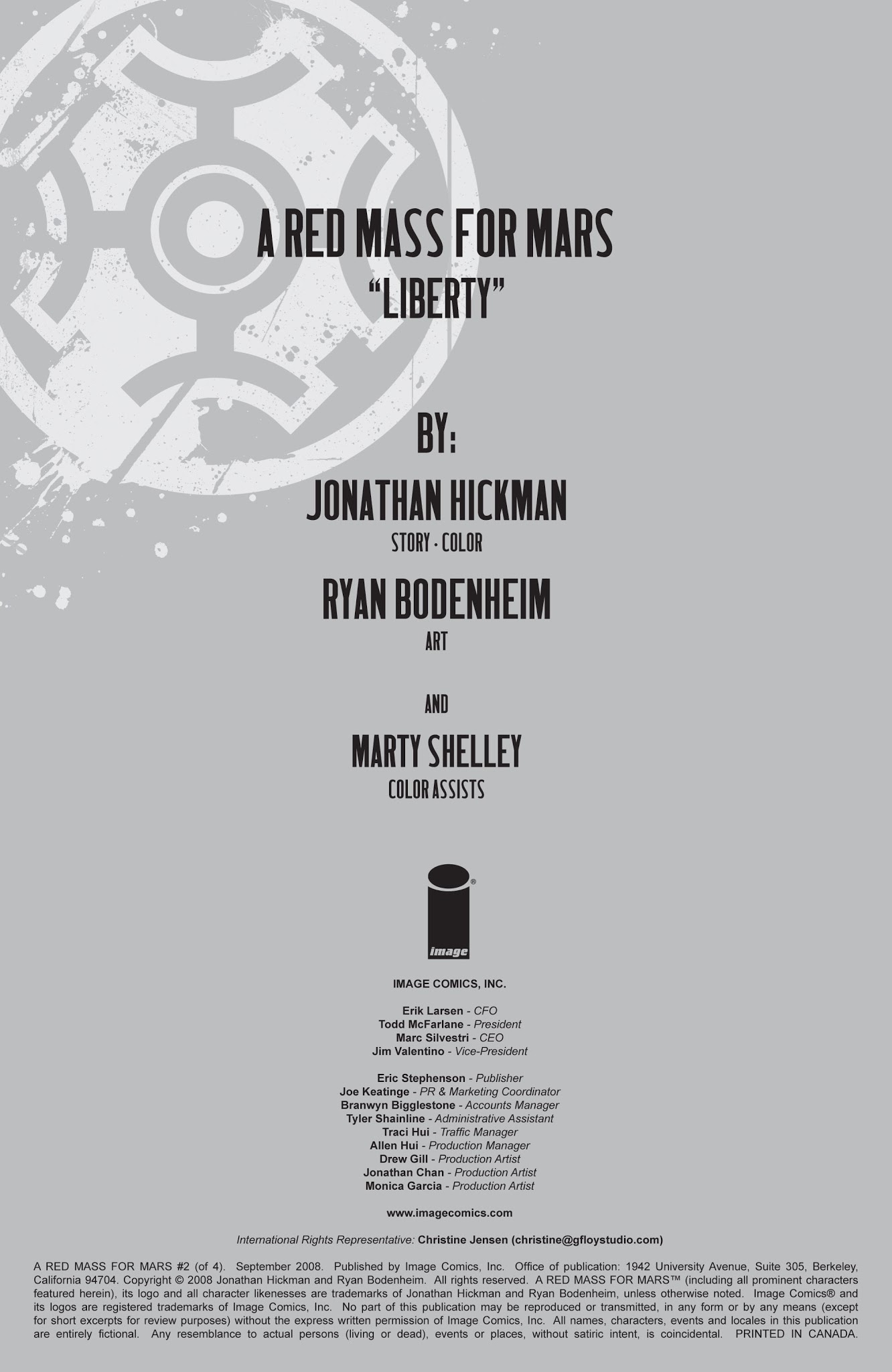 Read online A Red Mass For Mars comic -  Issue #2 - 2